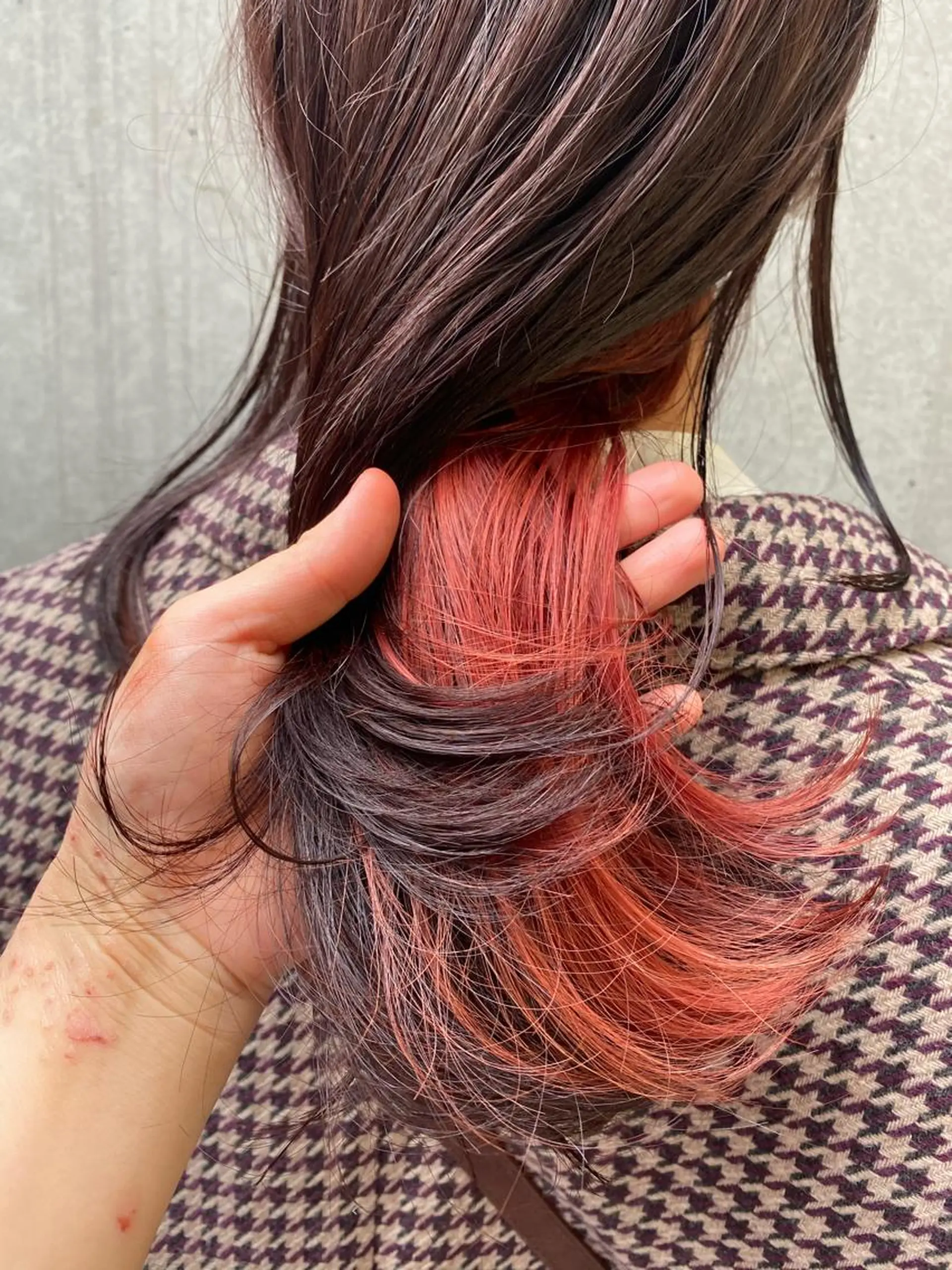 セミロング カラー 三浦 望のヘアスタイル