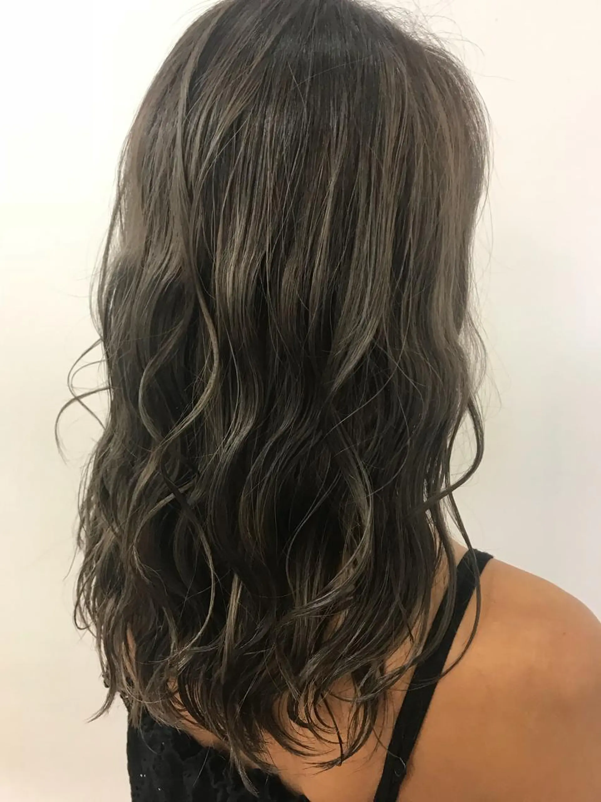 ロング カラー ヘアカラー トリートメント 半個室サロン/透明感 /艶髪♡岸上 温♡のヘアスタイル