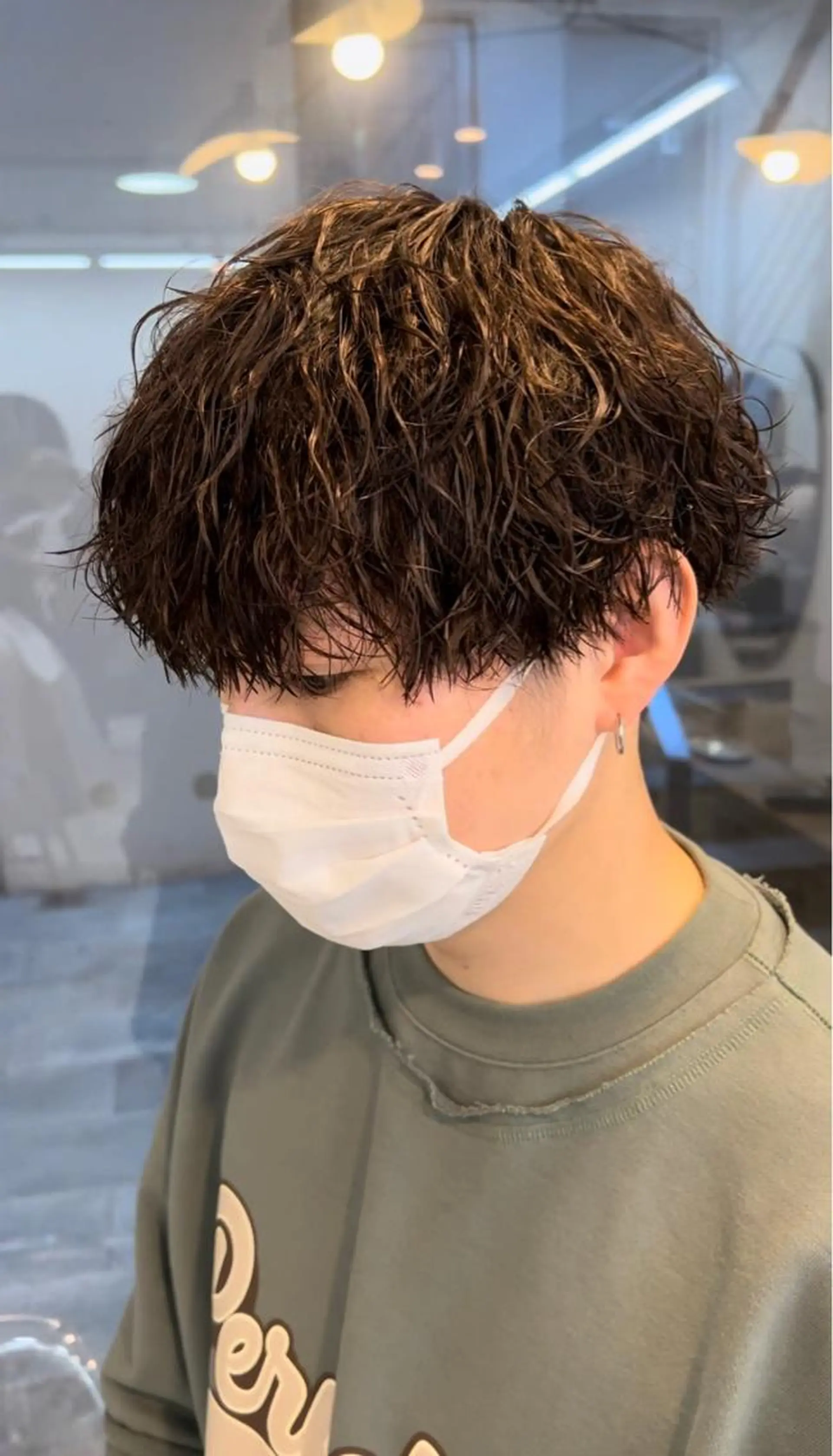 パーマ メンズ カット パーマ .Hallis所属・🔥メンズ特化🔥 永瀬椋のヘアスタイル