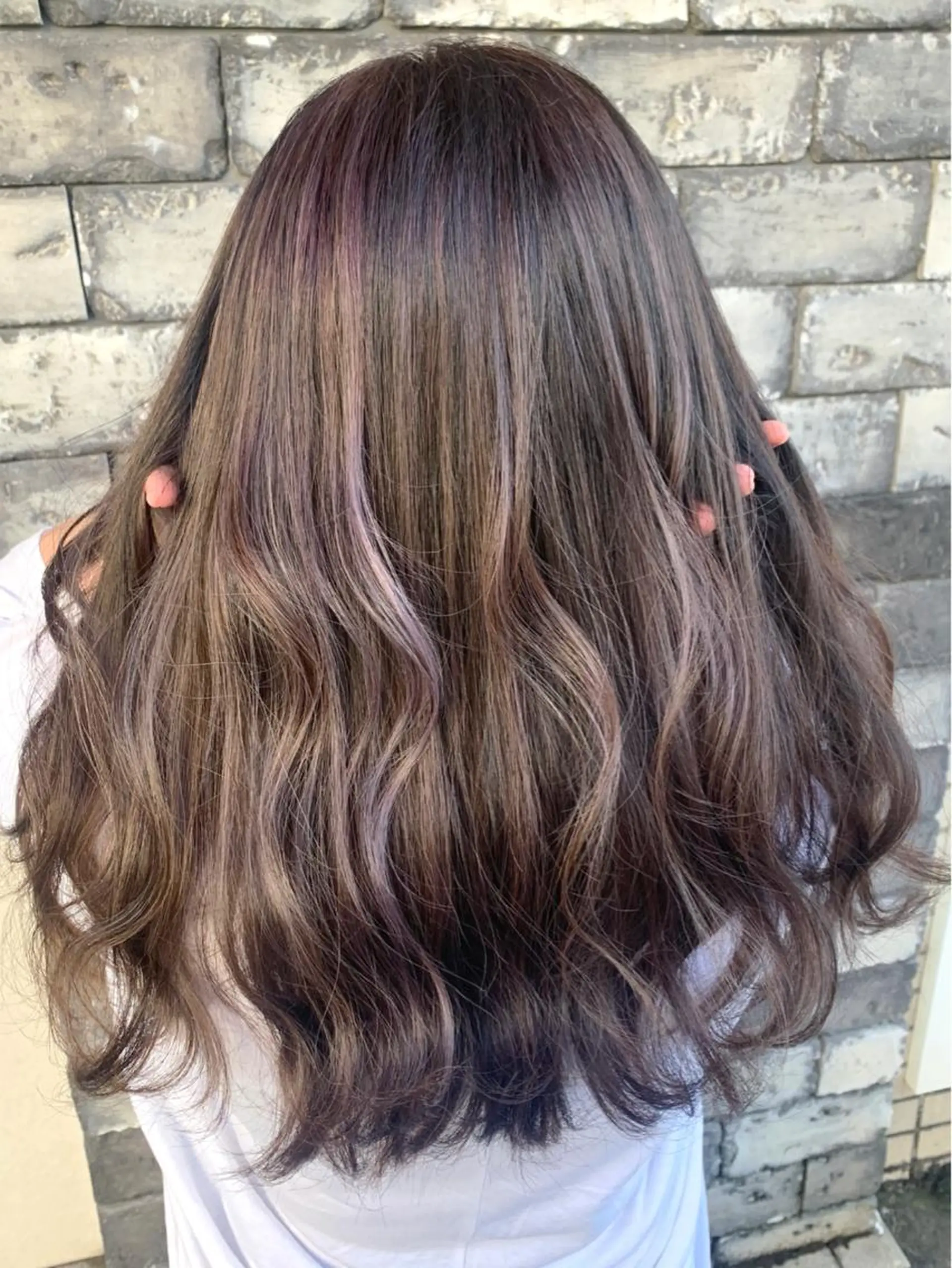 セミロング カラー グレージュ ラベンダーカラー ラベンダーグレージュ ラベンダーグレー ヘアカラー トリートメント ヘアセット ❤️千葉県代表❤️ 店長❤️柿本翔一朗のヘアスタイル