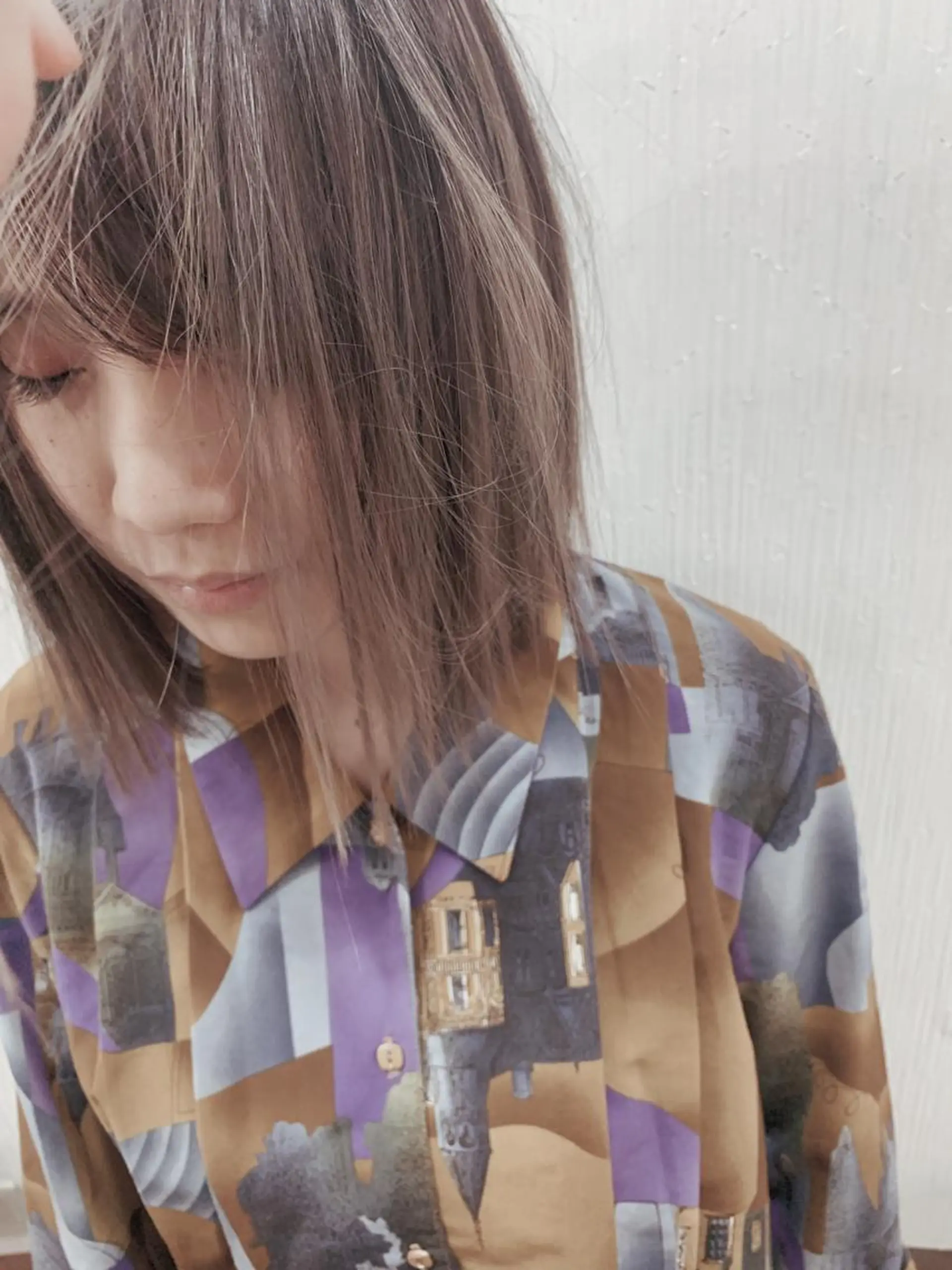 ミディアム カラー 🌿nudeカラー/ レイヤー/藤原🌿のヘアスタイル