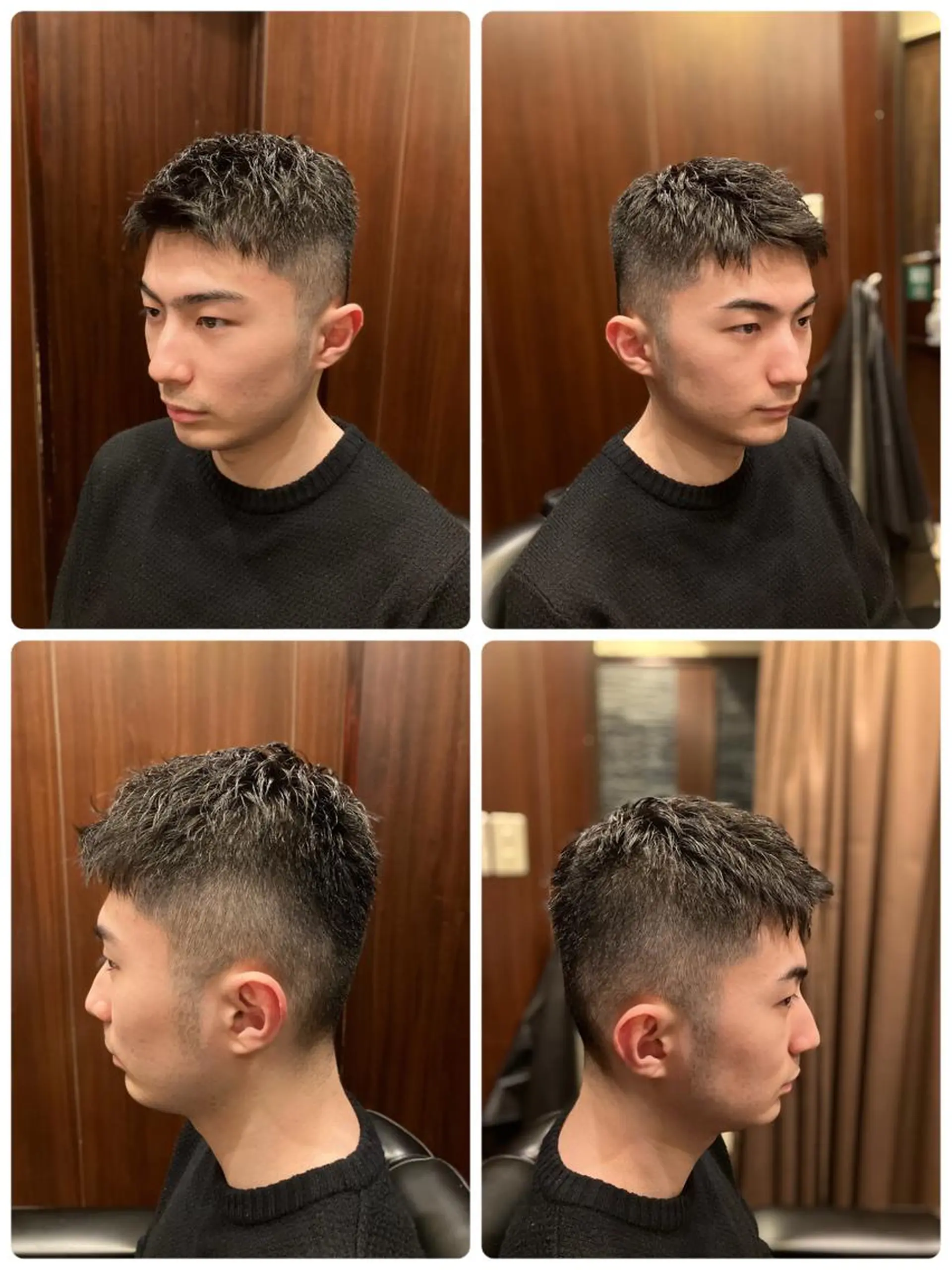 ショート BroTokyo Barbershop 銀座店所属・大河 たいがのヘアスタイル