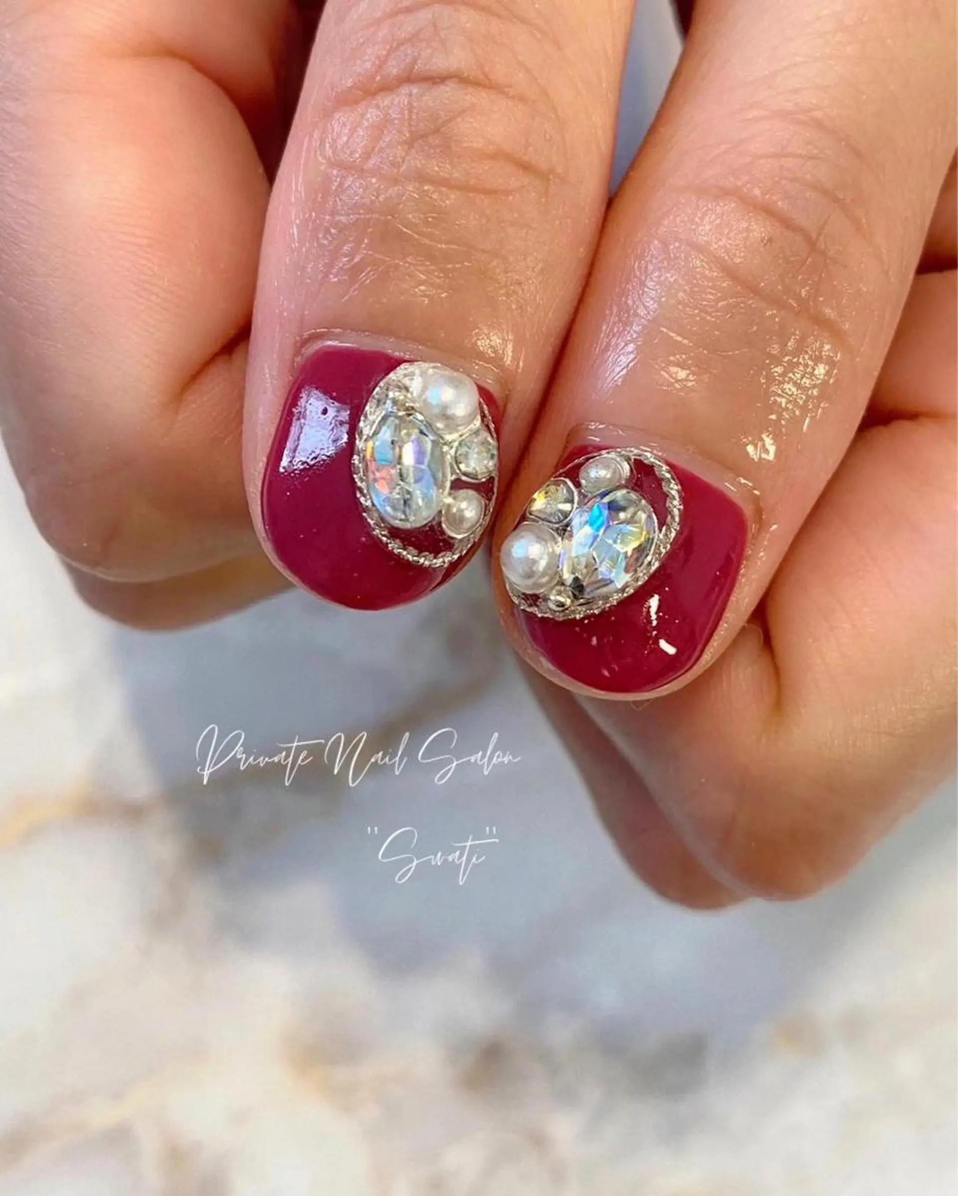 ネイル アートネイル ニュアンスネイル オフィスネイル 冬ネイル yuko （ネイリスト）のネイルデザイン