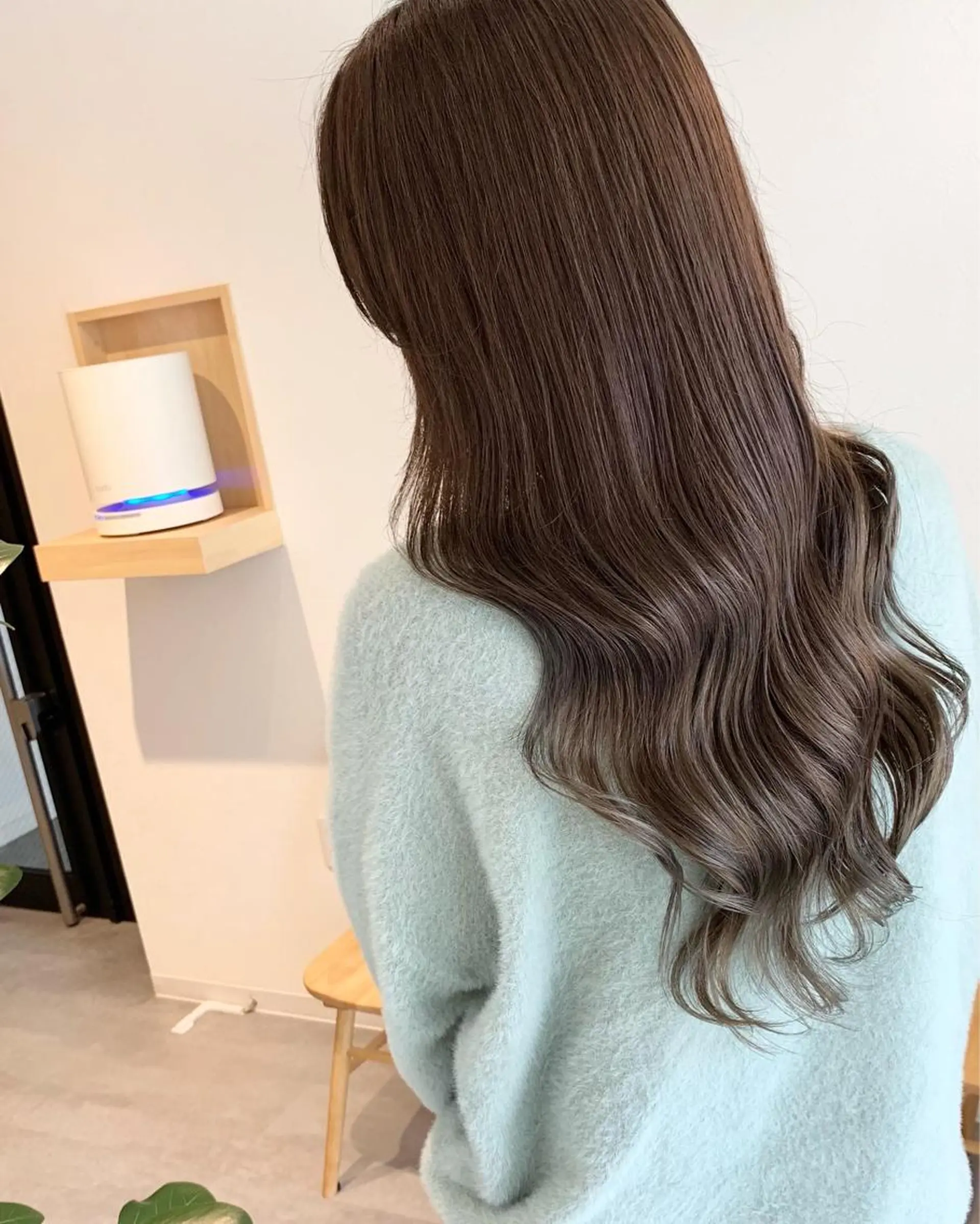 ロング カラー ブリーチ 透明感カラー グレージュ ブリーチなしカラー GO TODAY SHAiRE SALON札幌店所属・寺山 雄哉のヘアスタイル