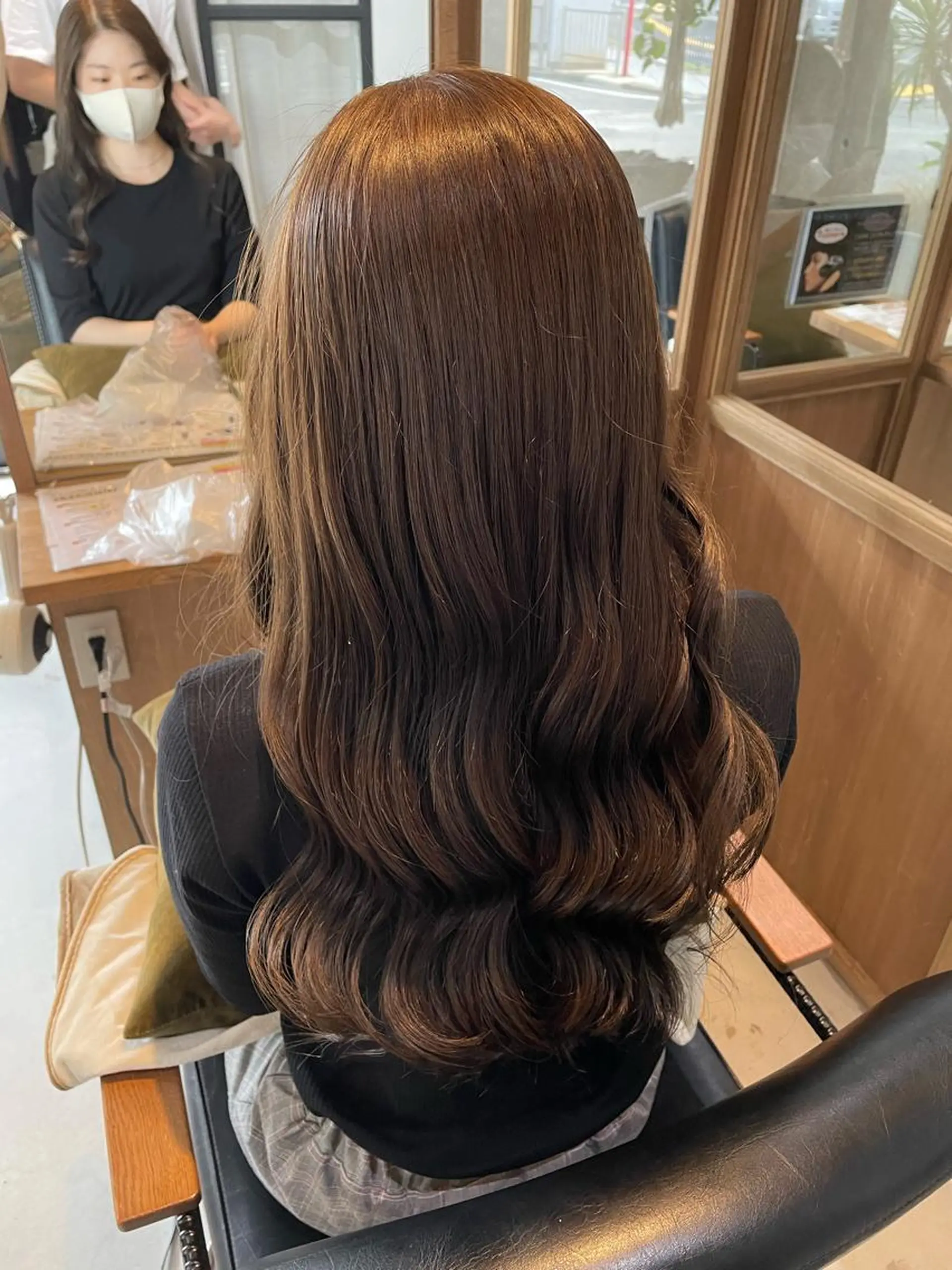 セミロング カット ヘアカラー トリートメント シンプル美容室所属・シンプル 美容室のヘアスタイル