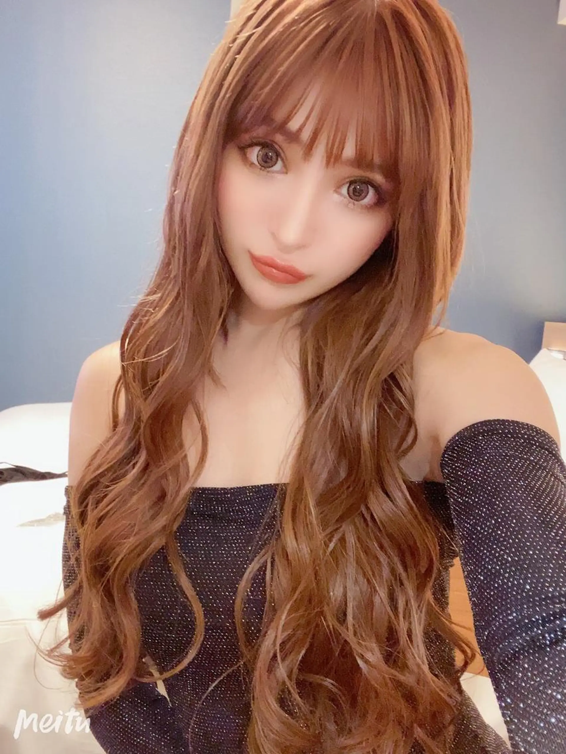 ミディアム カラー 韓国カラー/エクステ carryのヘアスタイル