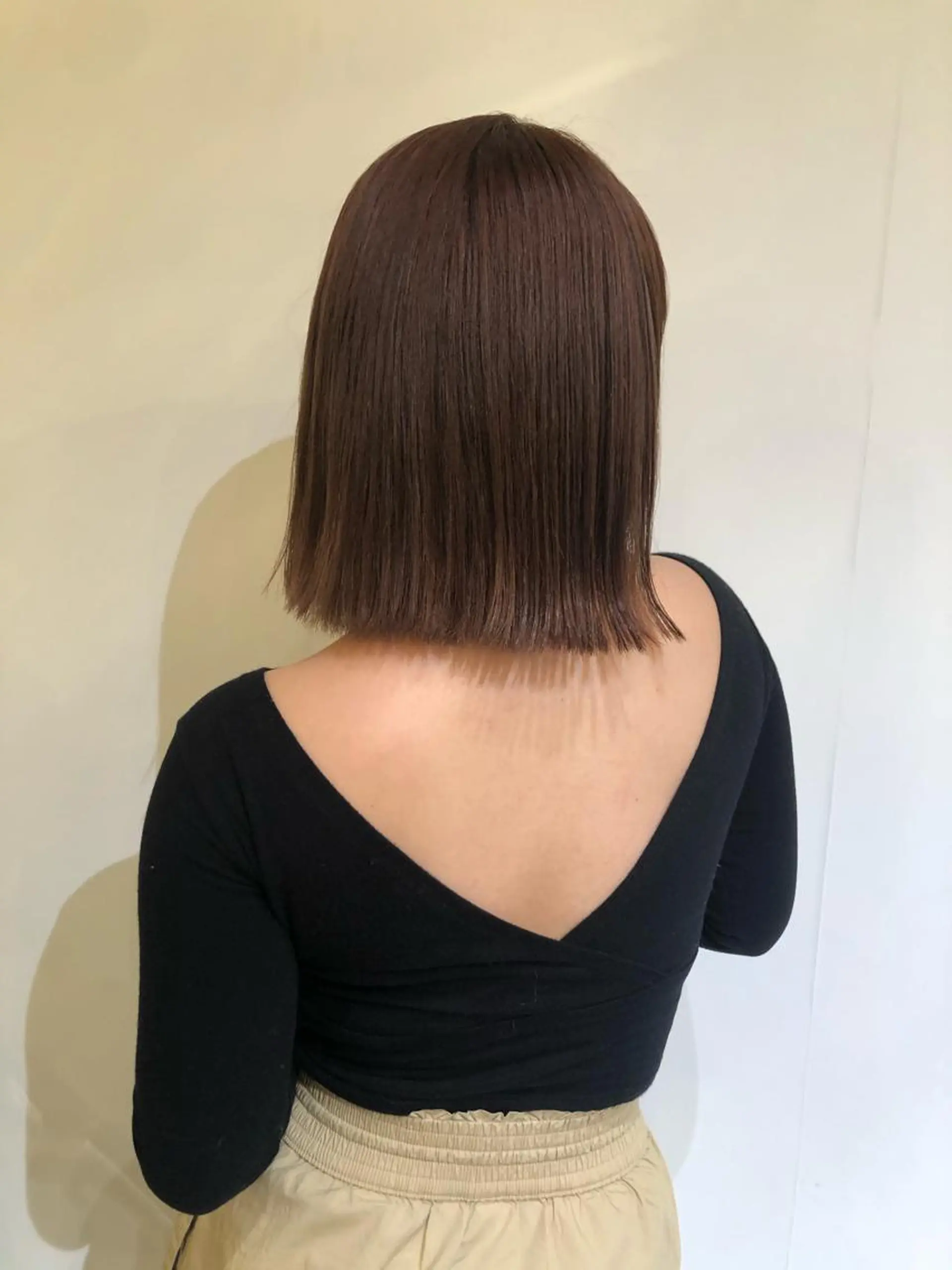 カラー ブリーチカラー🎀 韓国風/寺門美優のヘアスタイル