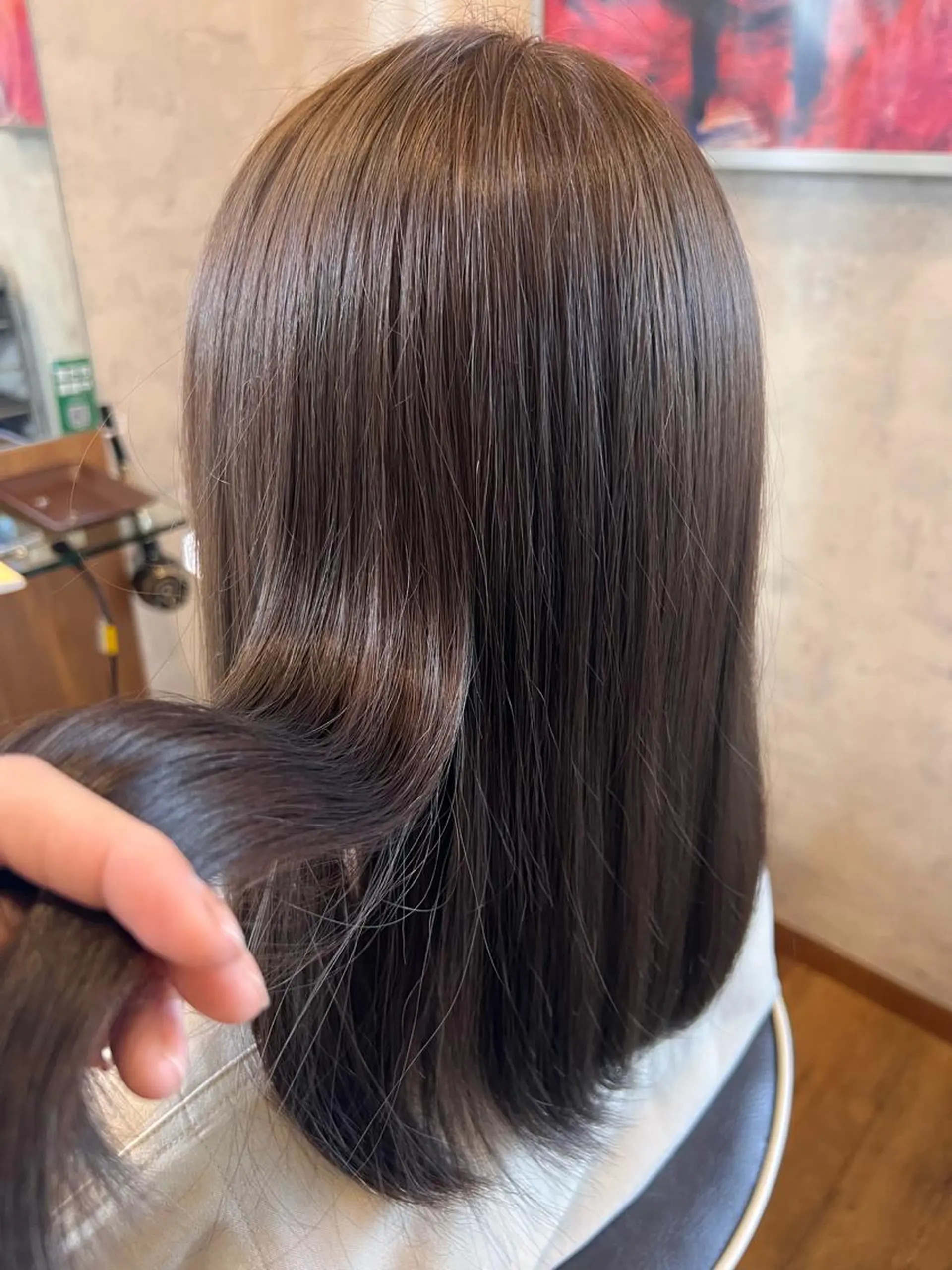 セミロング カラー 🌻井上 マリー🌻のヘアスタイル