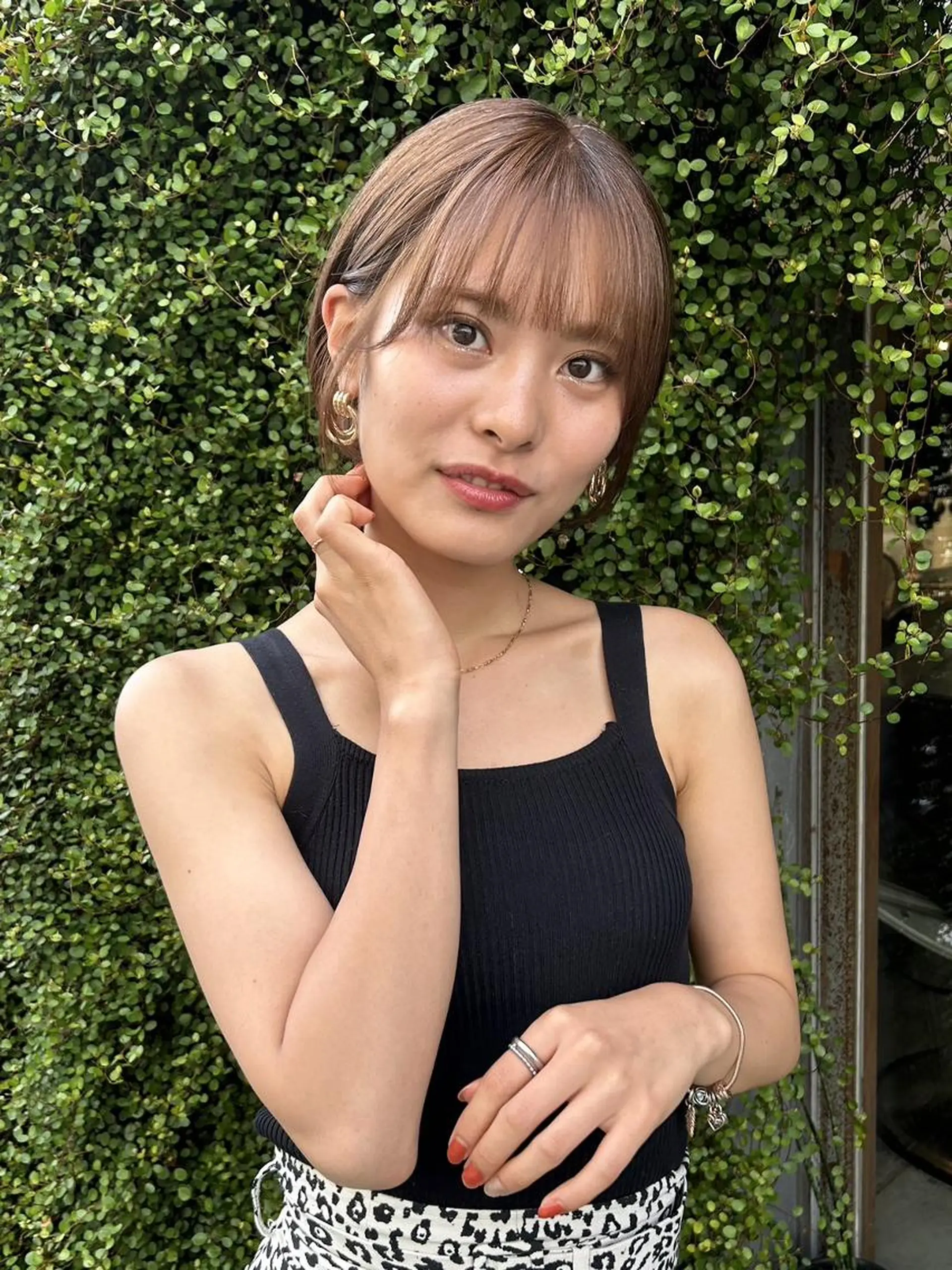 ショート カラー カット ヘアカラー トリートメント 🌼U24 ヘアデザインラボのヘアスタイル