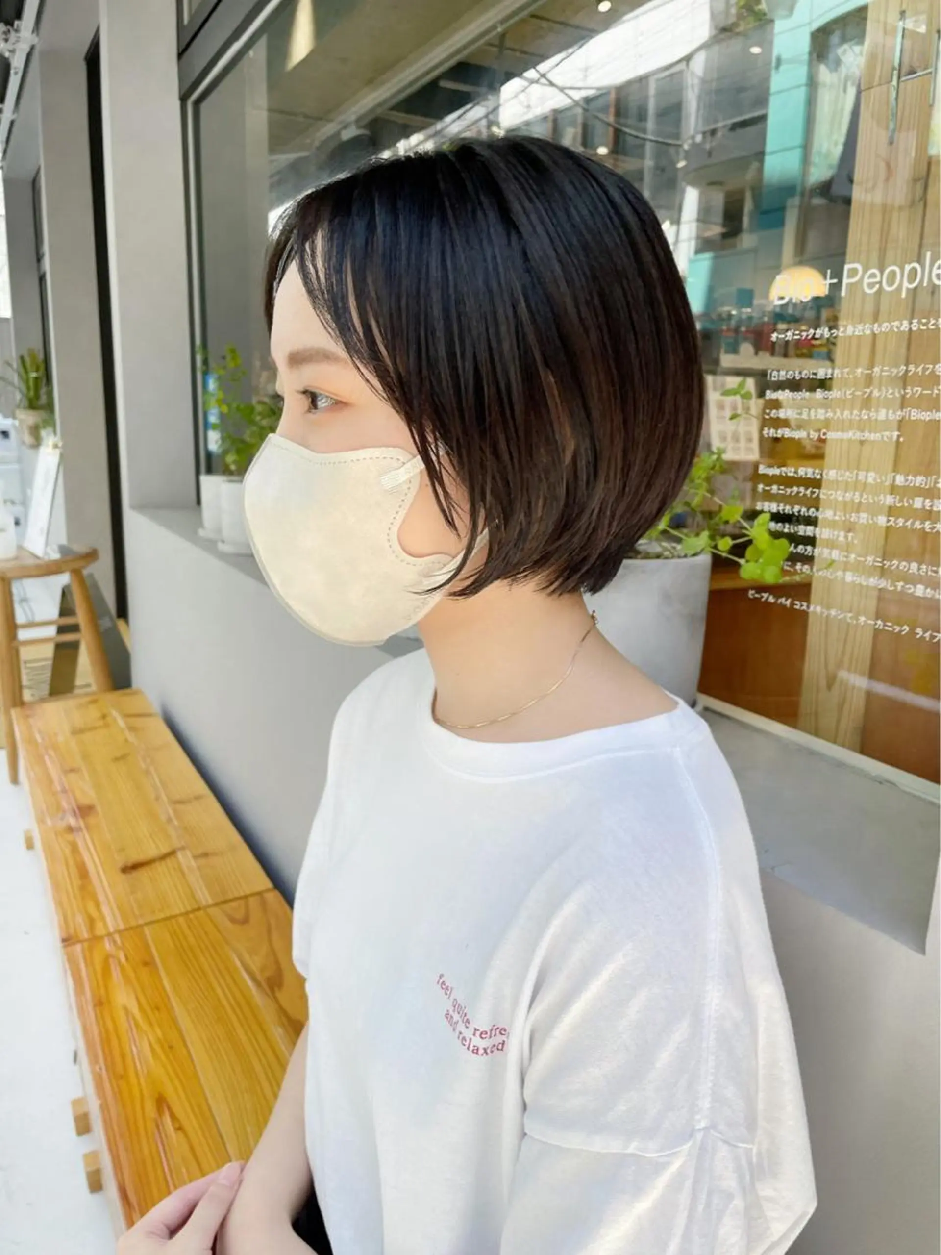 ショート ショートボブ ボブ ショートヘア カット 縮毛矯正 HIROKI ” stylistのヘアスタイル