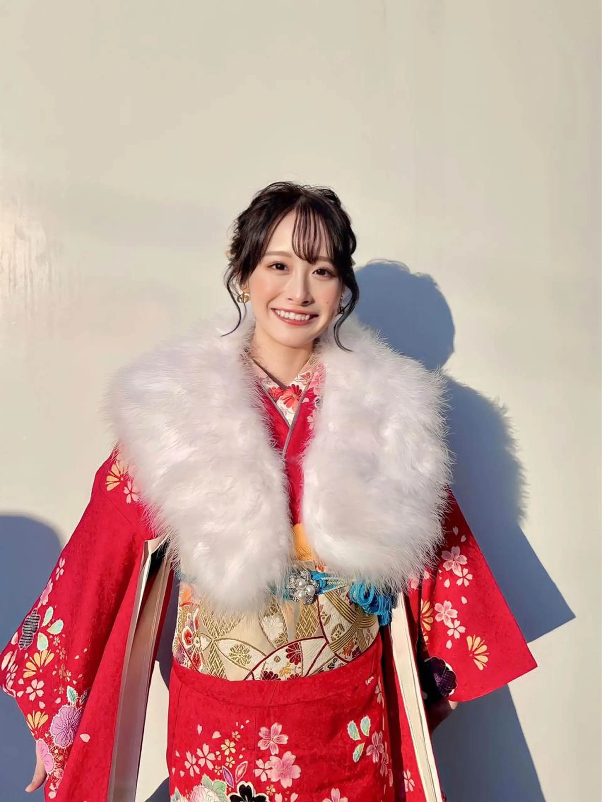 セミロング ヘアアレンジ にいた　かづしげのヘアスタイル