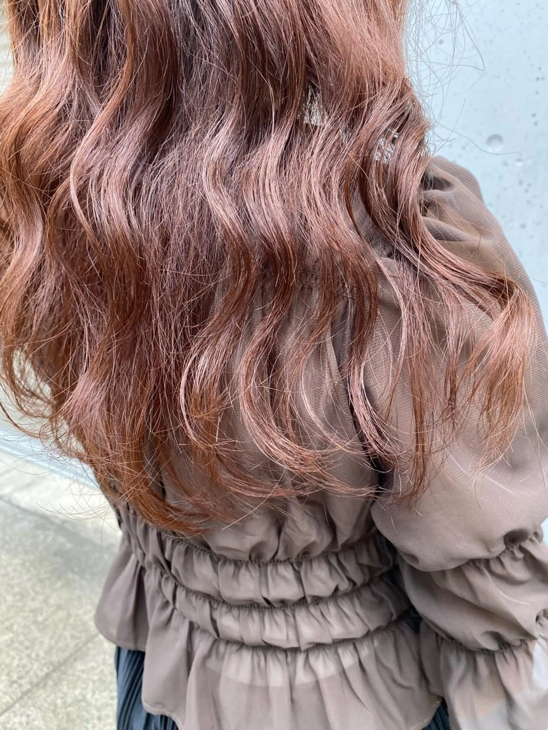 ロング カラー ベージュカラー ピンクカラー お任せヘア☘️☘️ 及川渚のヘアスタイル