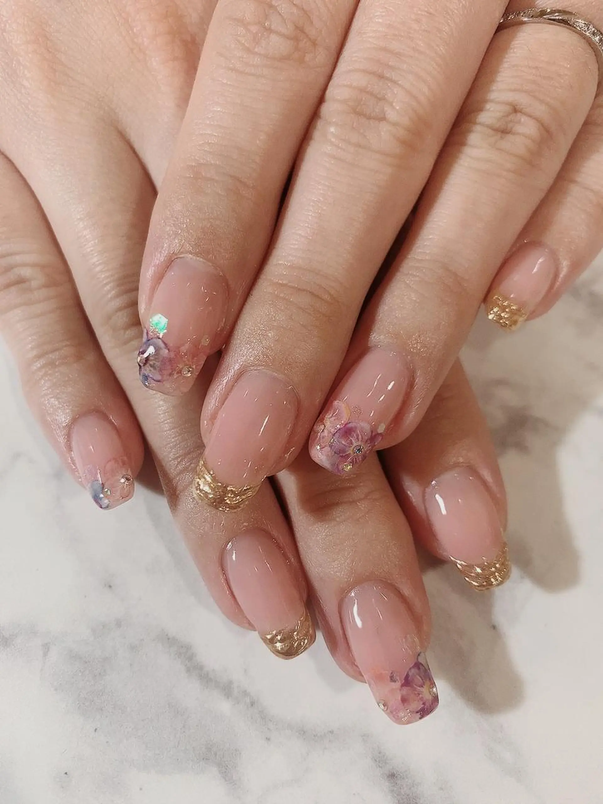 ネイル 春ネイル 高橋 実和子のマツエク・マツパデザイン