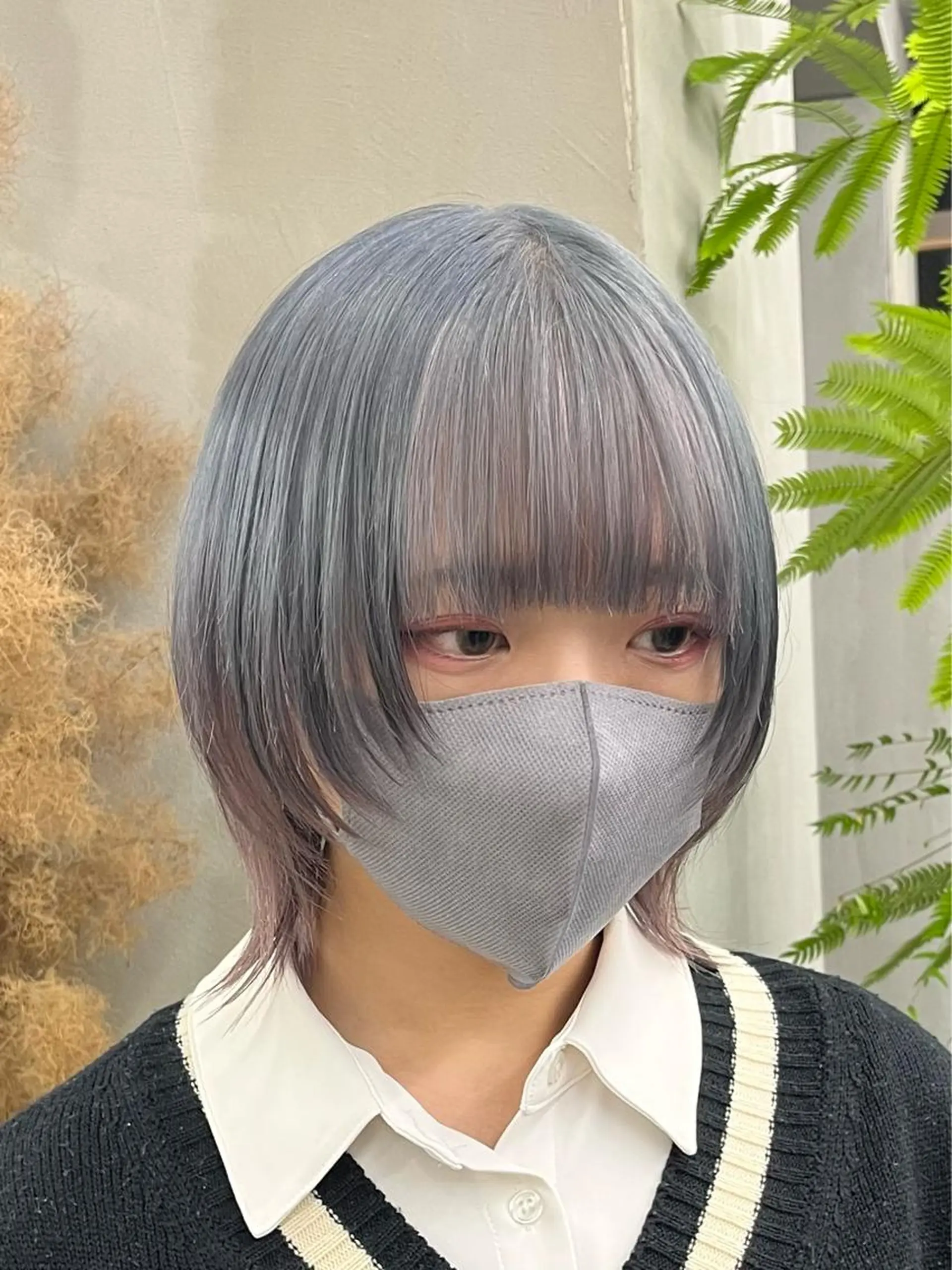 ミディアム ヘアカラー トリートメント ウルフ/レイヤー ⚡️ITSUKU⚡️のヘアスタイル