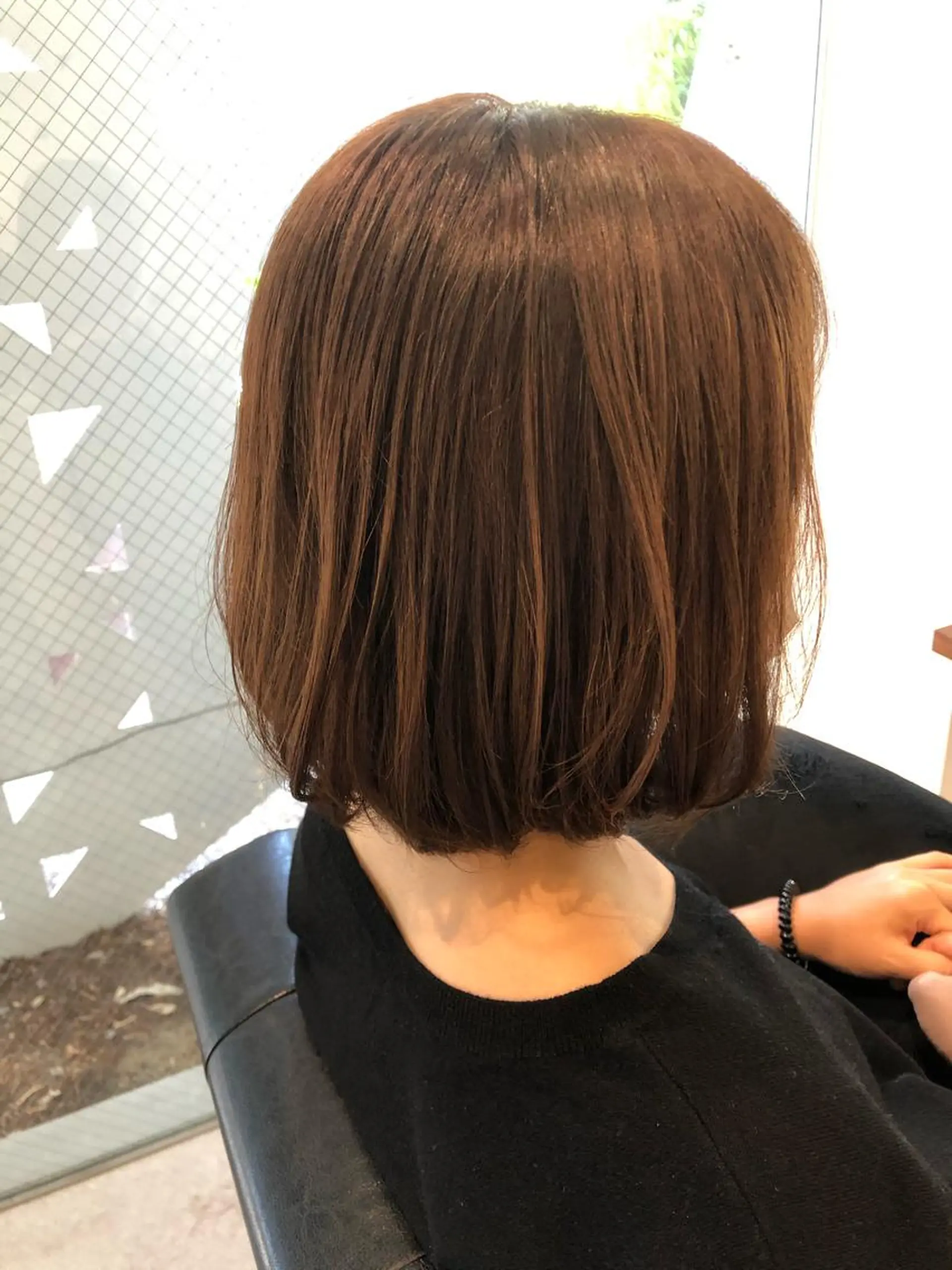 ショート 髪質改善✨️透明感カ ラー✧*。山下さいみのヘアスタイル