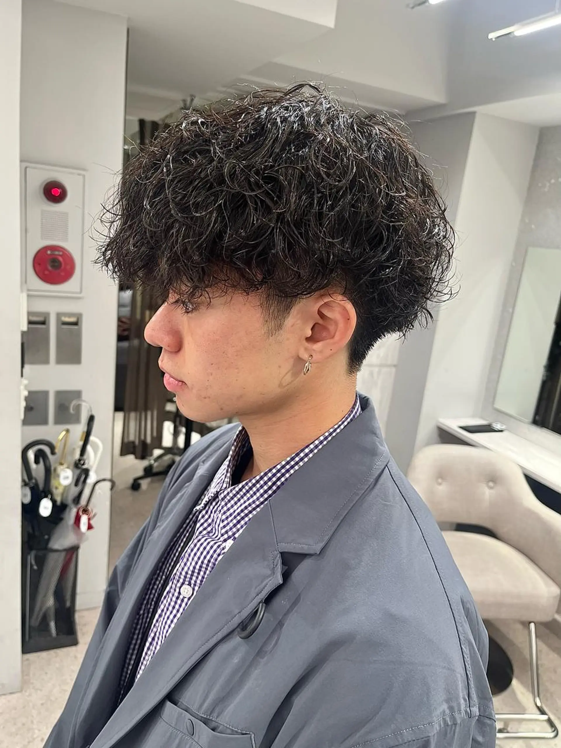 パーマ メンズ カット パーマ 🍐シャドウパーマ メンズ特化/守岡🍐のヘアスタイル