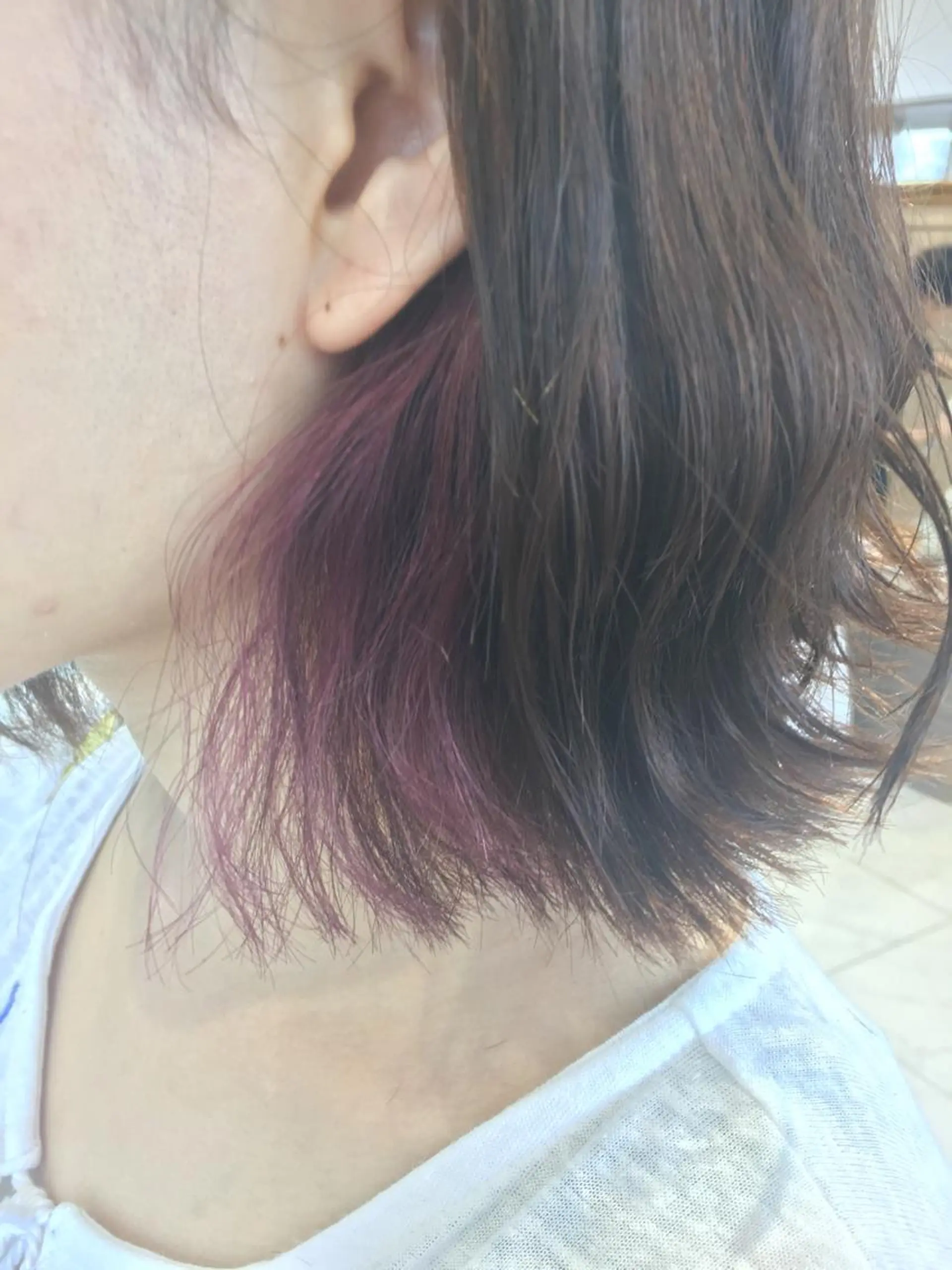 ショート カラー インナーカラー ピンクカラー tuki yokohama所属・店長 小池アキトのヘアスタイル