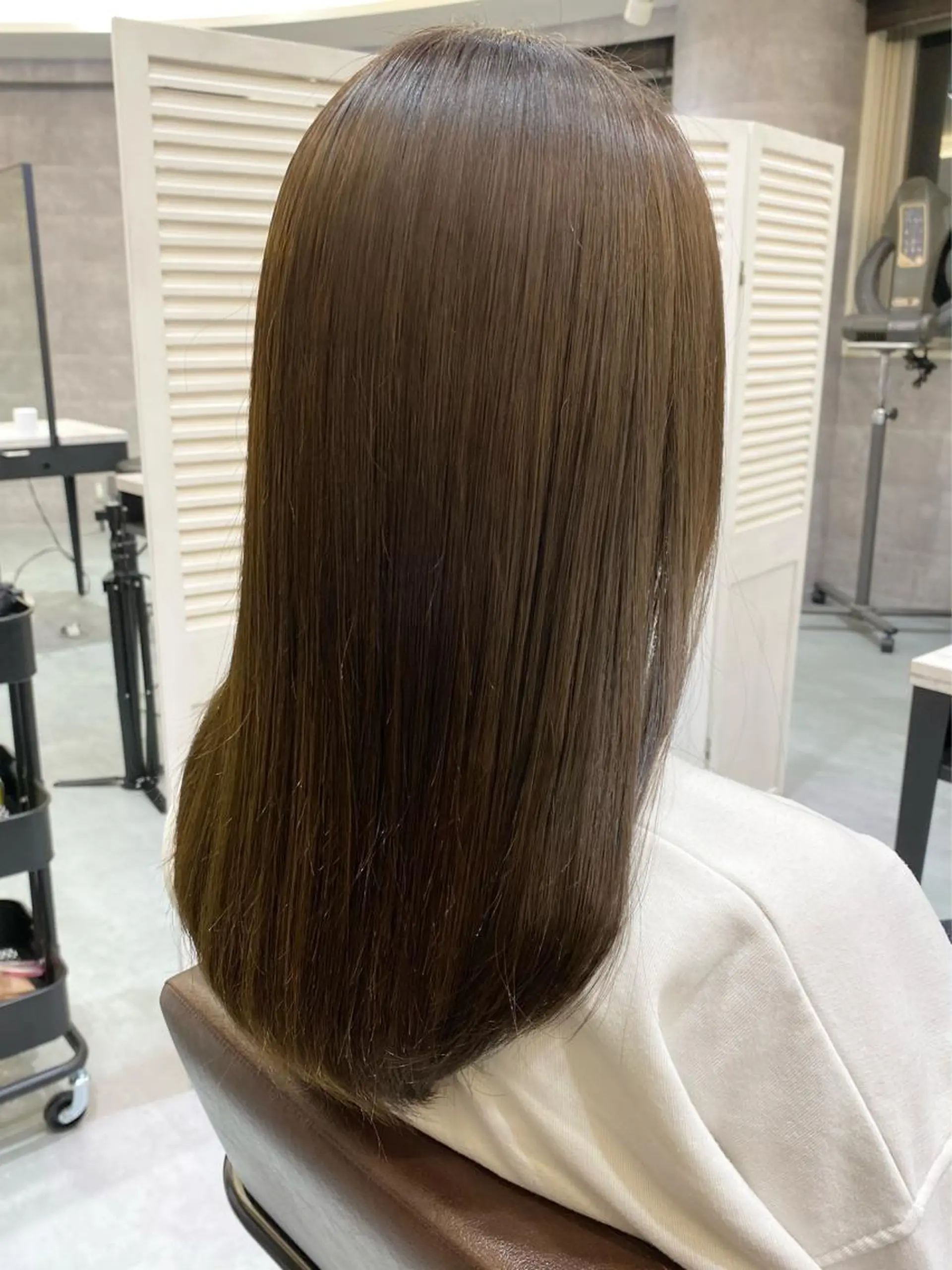 ロング カラー ヘアアレンジ ベージュカラー 🌷FUKA🌷 まろやかハイトーンのヘアスタイル