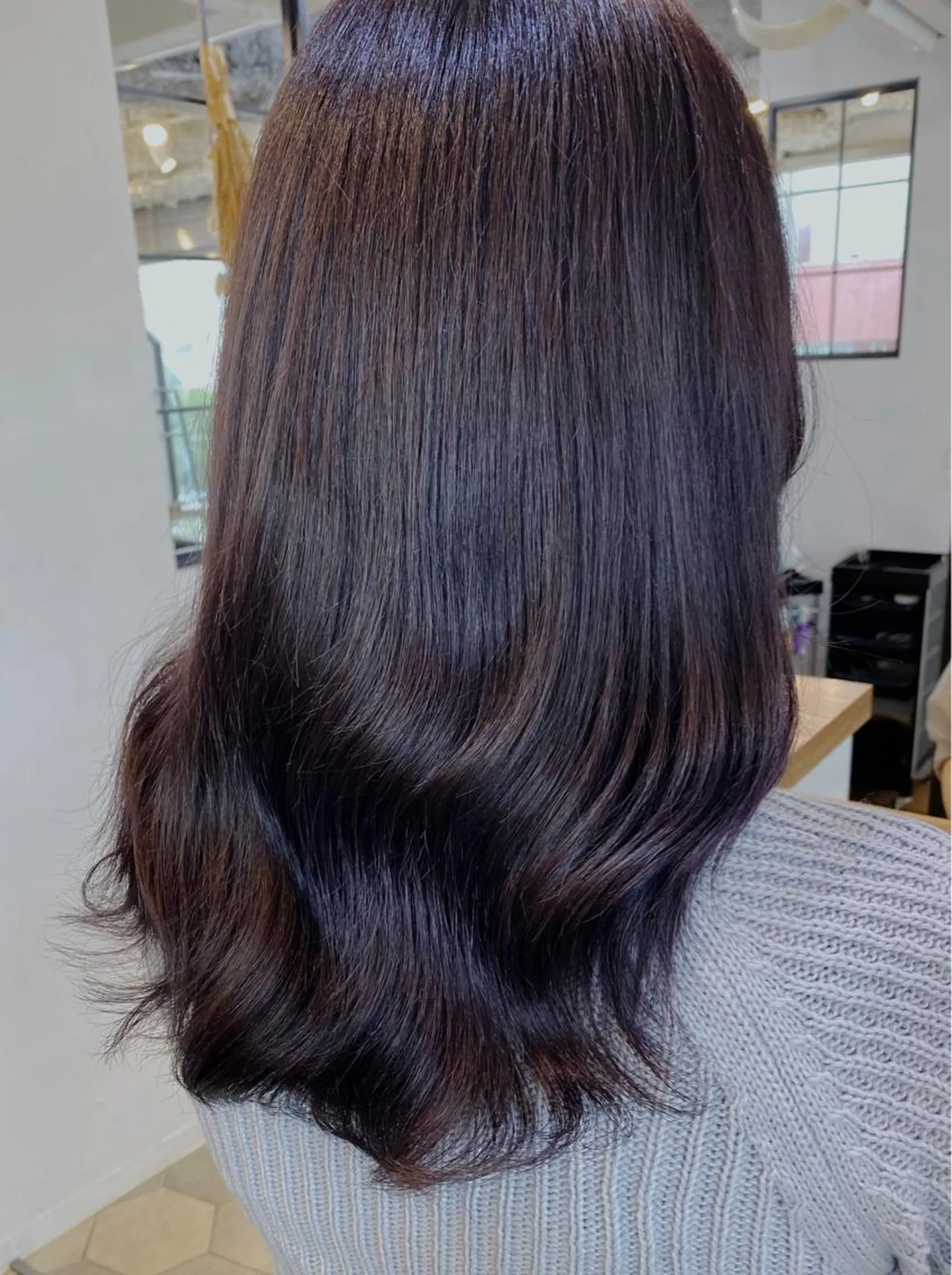 ロング カラー 🥣 hashi 🛋️のヘアスタイル