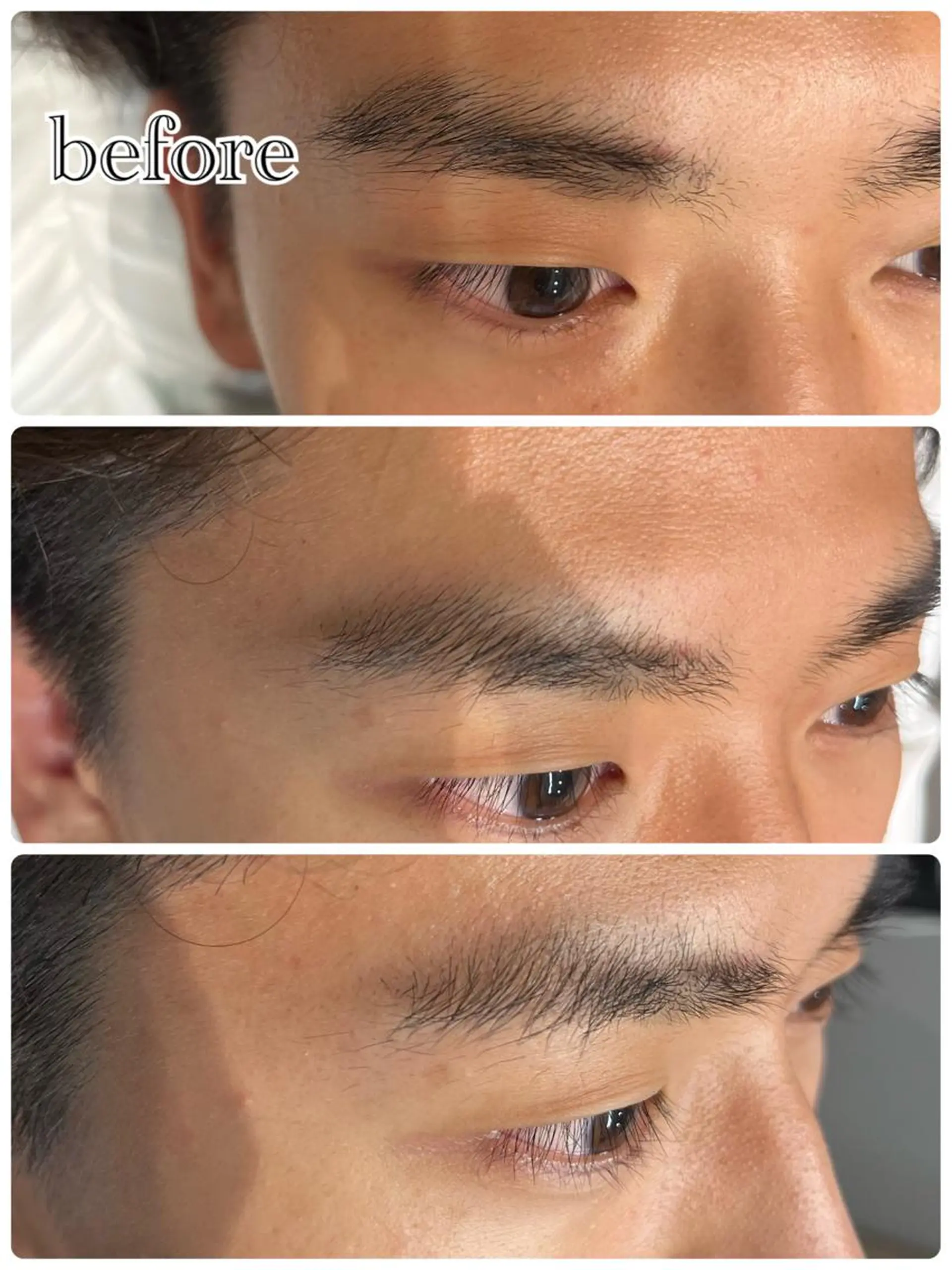 メンズ アイブロウ ワックス脱毛 眉カット その他(アイブロウ) JILEYES-omotesando-マツエク/まつ毛パーマ/アイブロウ/眉毛所属・アイブロウリスト SHOYA🫧表参道の眉毛・アイブロウイメージ