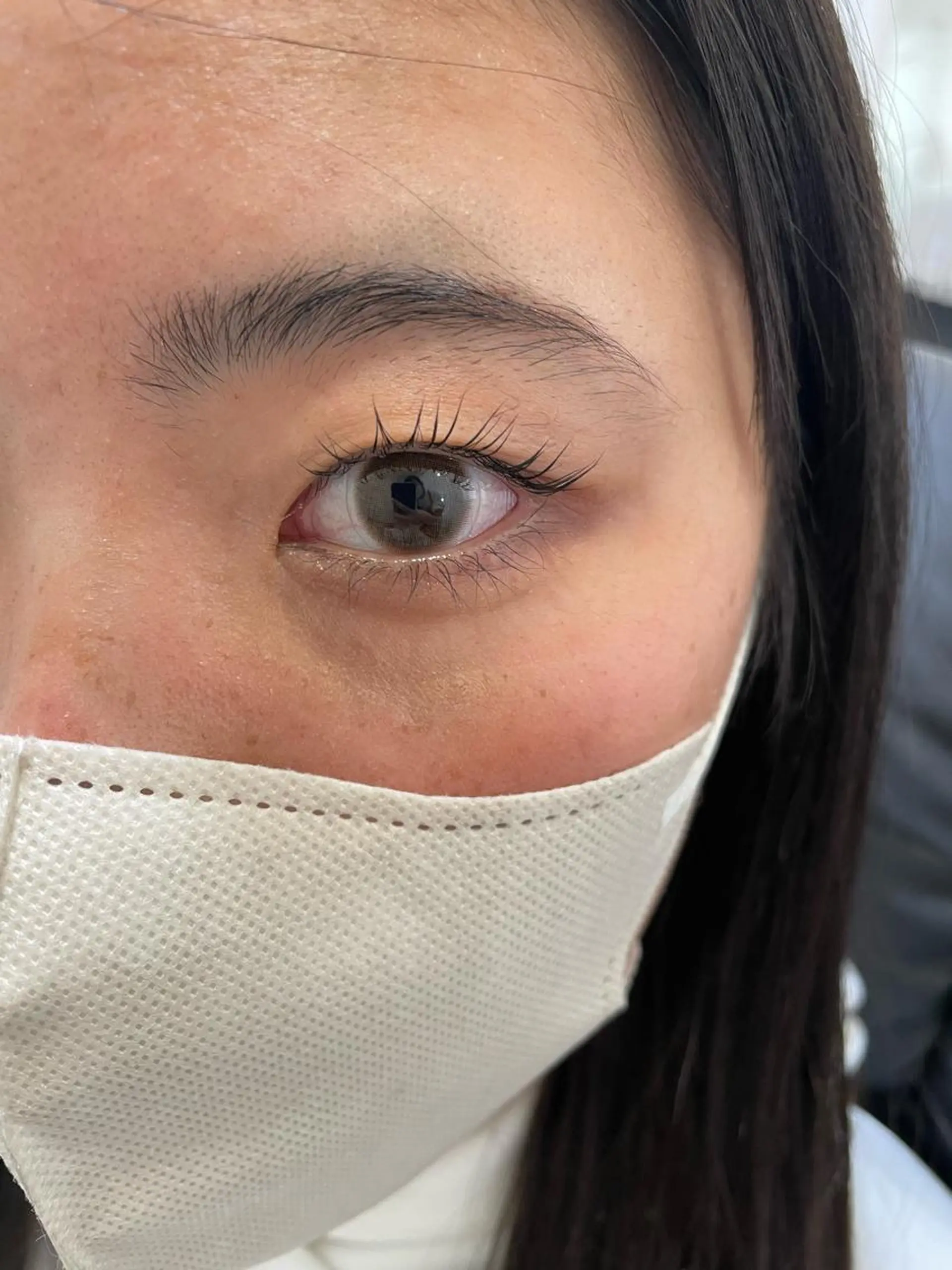 マツエク・マツパ 一重×まつ毛パーマ ノア綾瀬所属・松本 純奈のマツエク・マツパデザイン