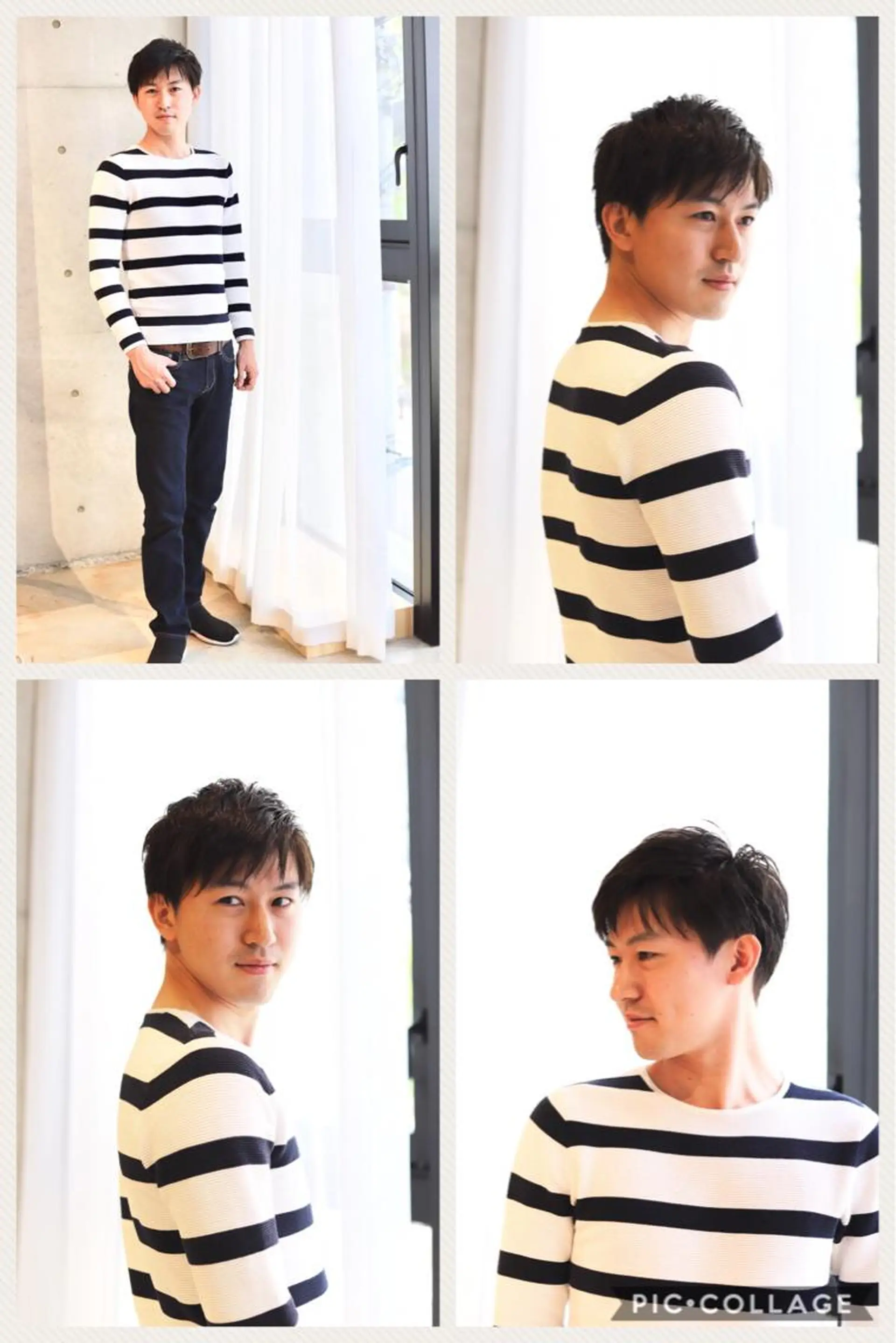 ショート カラー メンズ アッシュ ブルーカラー ブルーアッシュ アドミラルYoshi oのヘアスタイル