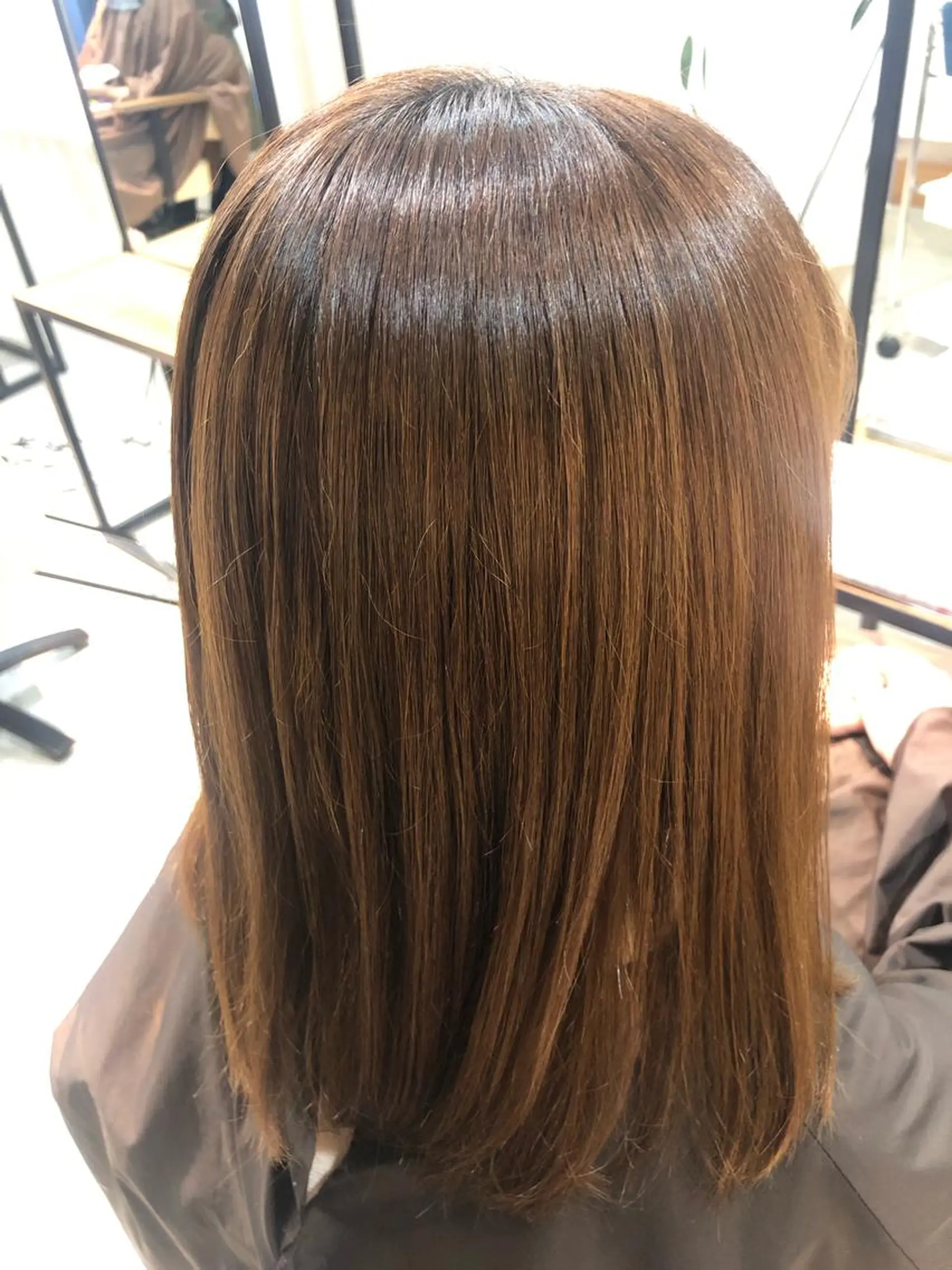 ミディアム トリートメント 酸熱トリートメント Ate by little所属・青木 梢のヘアスタイル