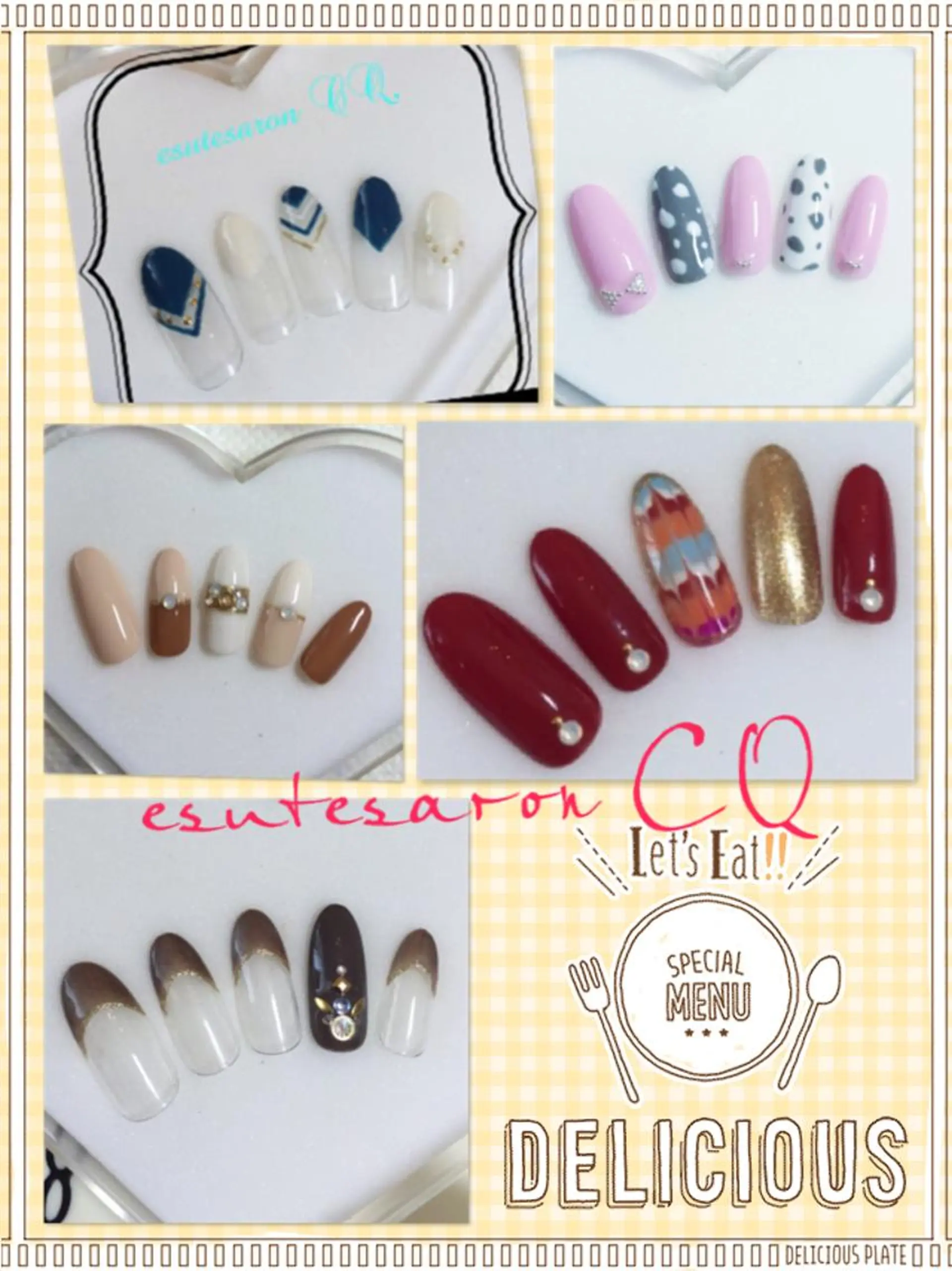 ネイル トータルビューティー CQのネイルデザイン