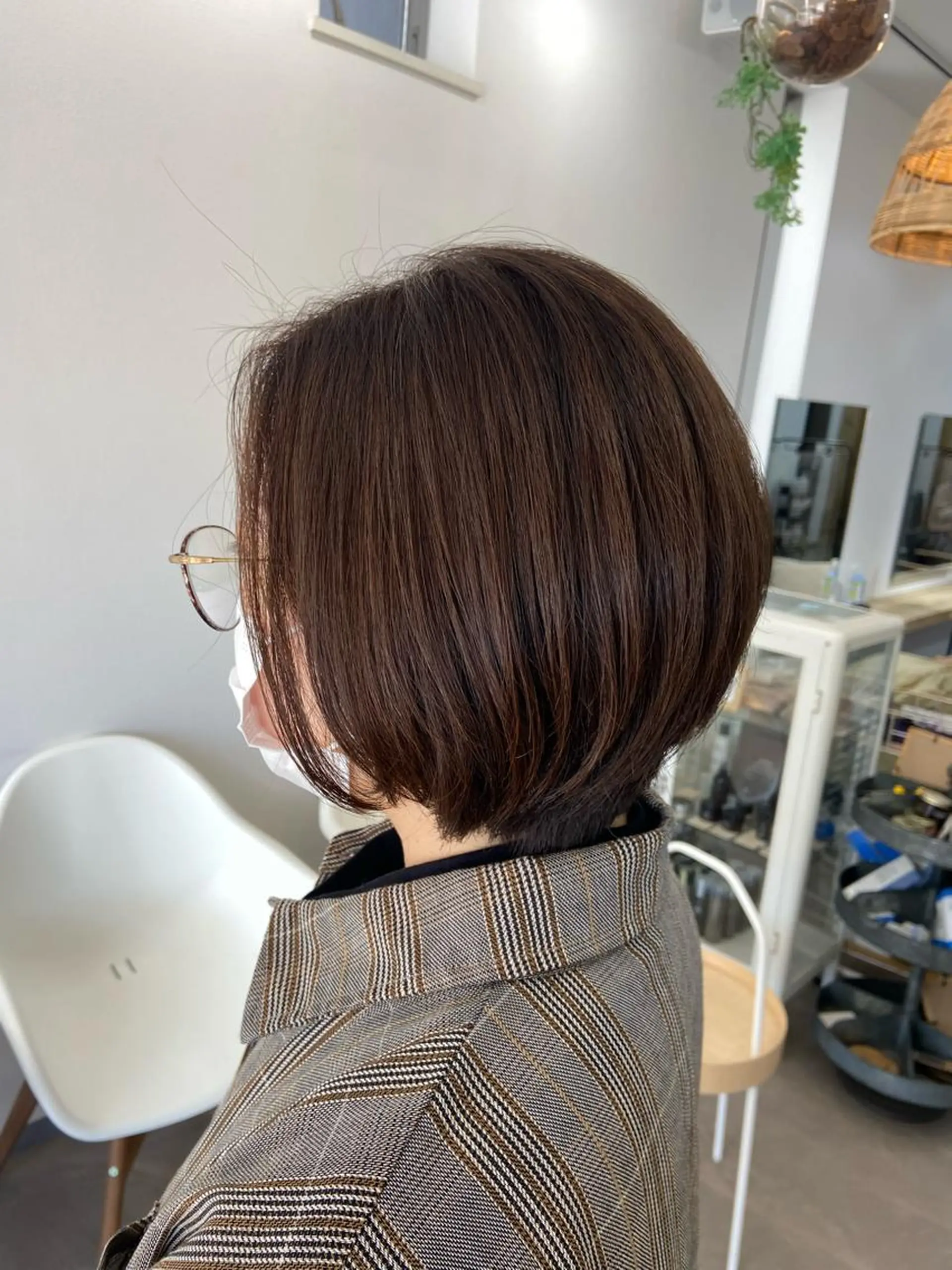 ショート カラー ハイライトカラー ハイライト ショートヘア カット ヘアカラー トリートメント SUNC🍀大熊 花奈絵🍀のヘアスタイル