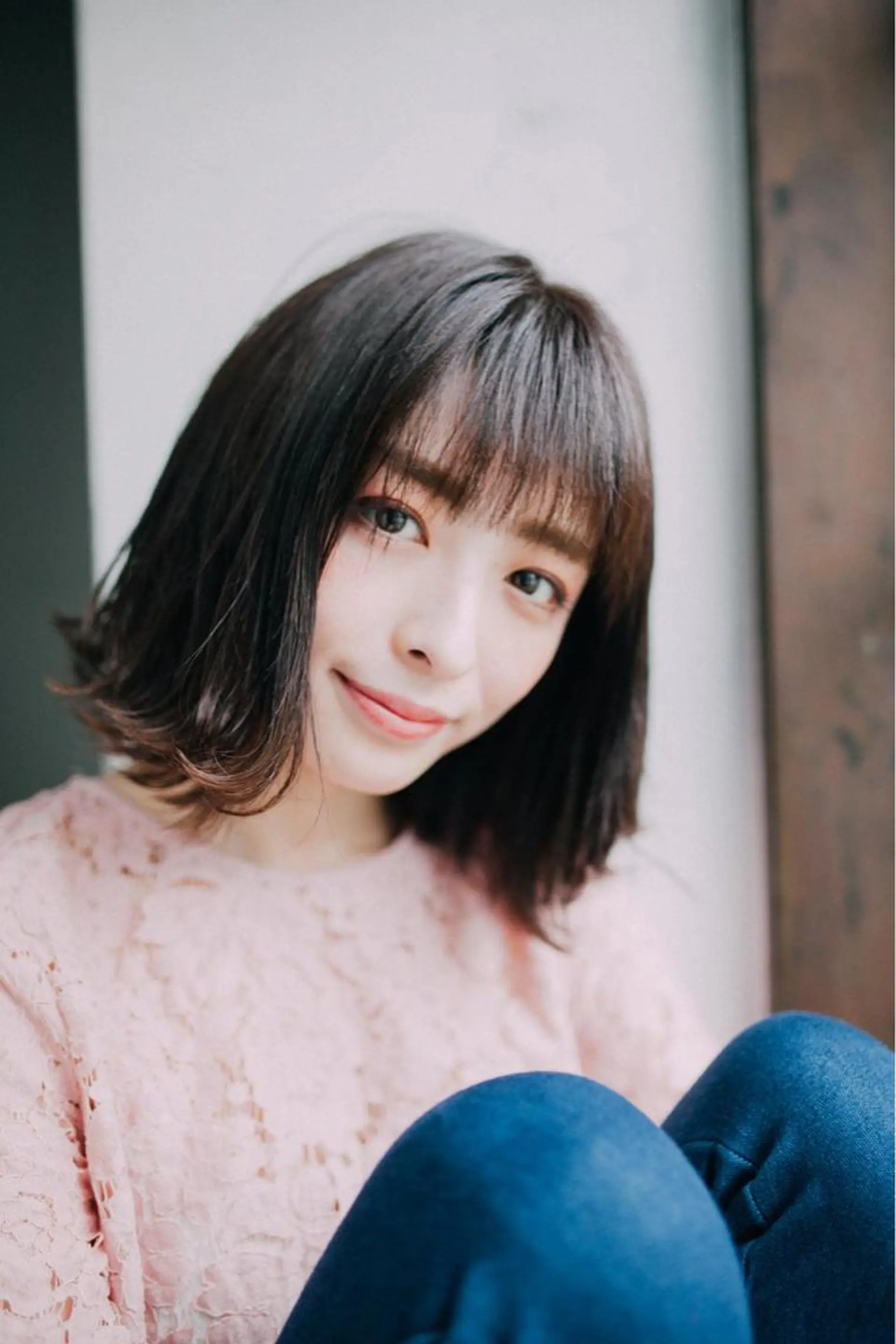 ミディアム 【デザイナー】田中 美生のヘアスタイル