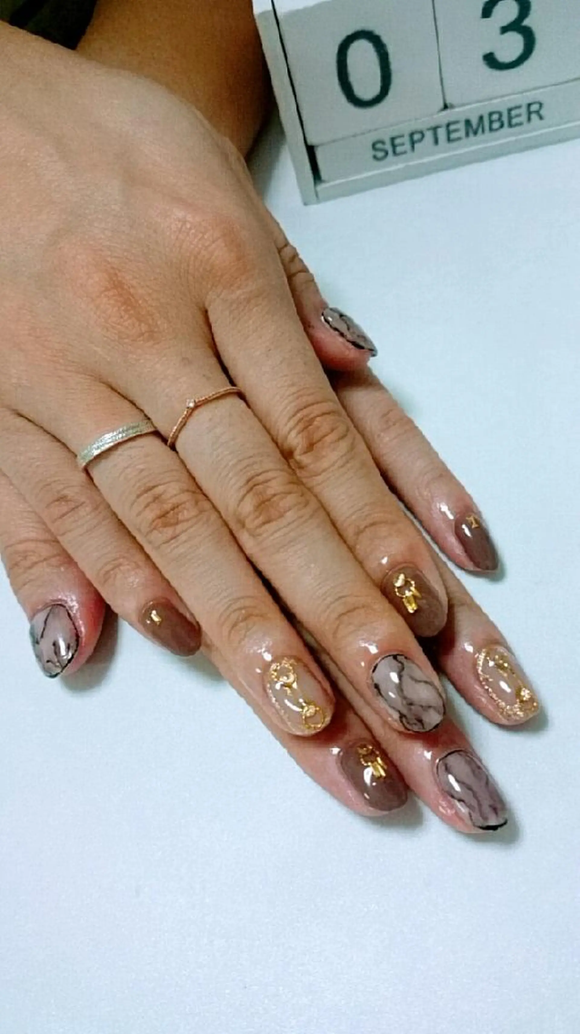 ネイル 大理石ネイル(マーブル) JEWEL nailのネイルデザイン