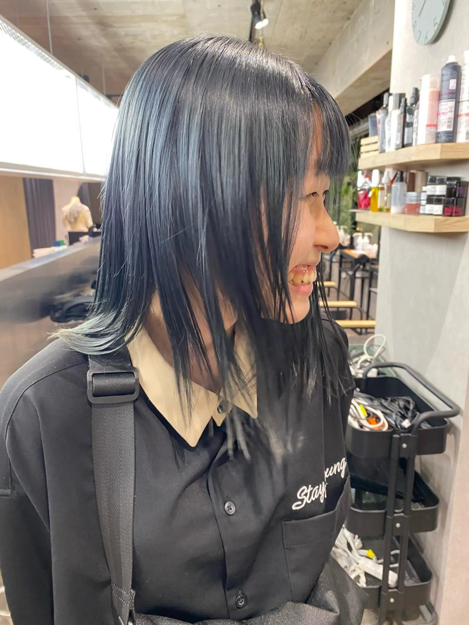 ミディアム カラー ヘアアレンジ XENA表参道 MIKUのヘアスタイル