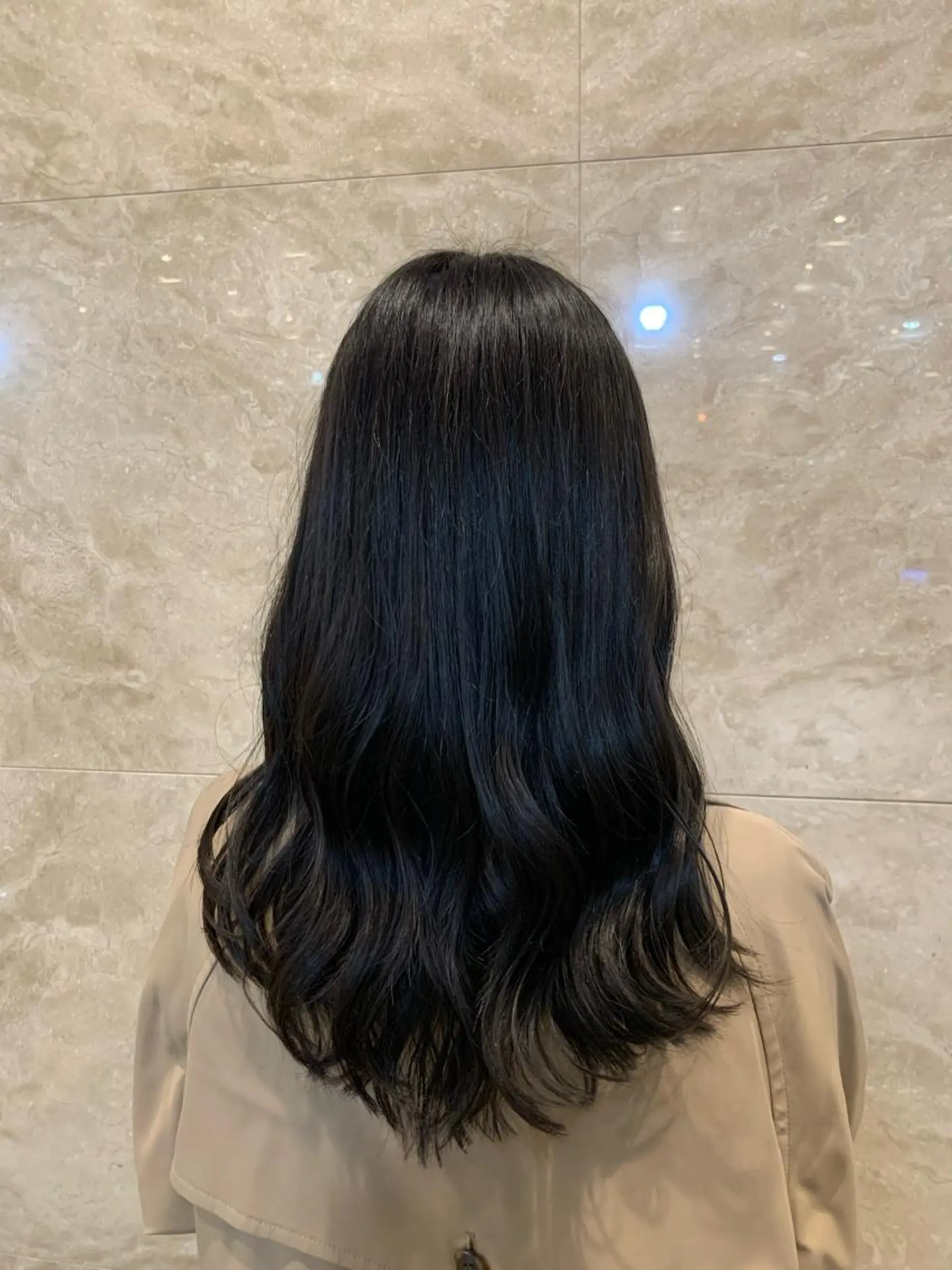 ロング カラー カット ヘアカラー 中島 由理菜のヘアスタイル