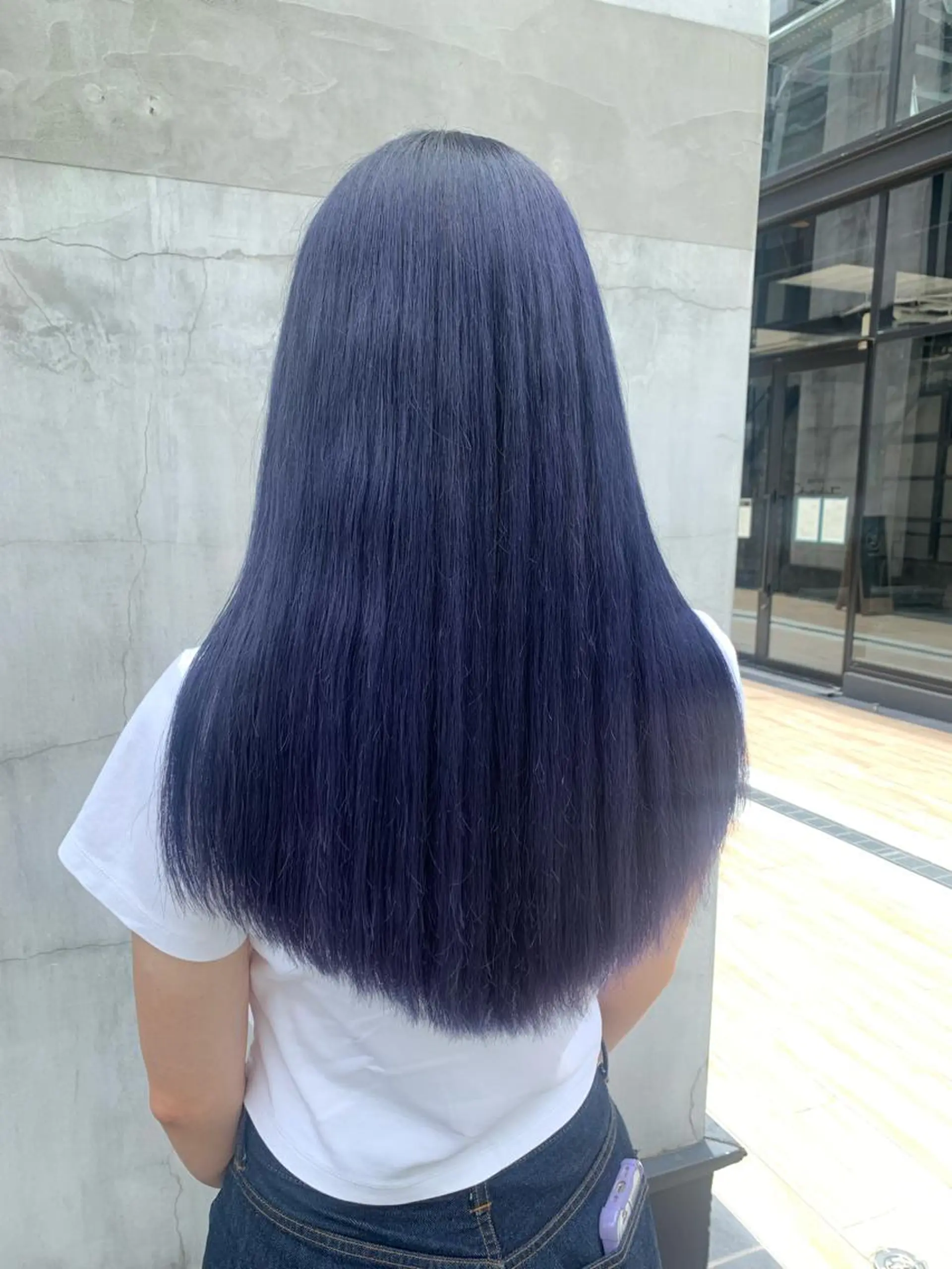 ロング カラー ヘアアレンジ ブリーチ カット ヘアカラー トリートメント yuka .のヘアスタイル