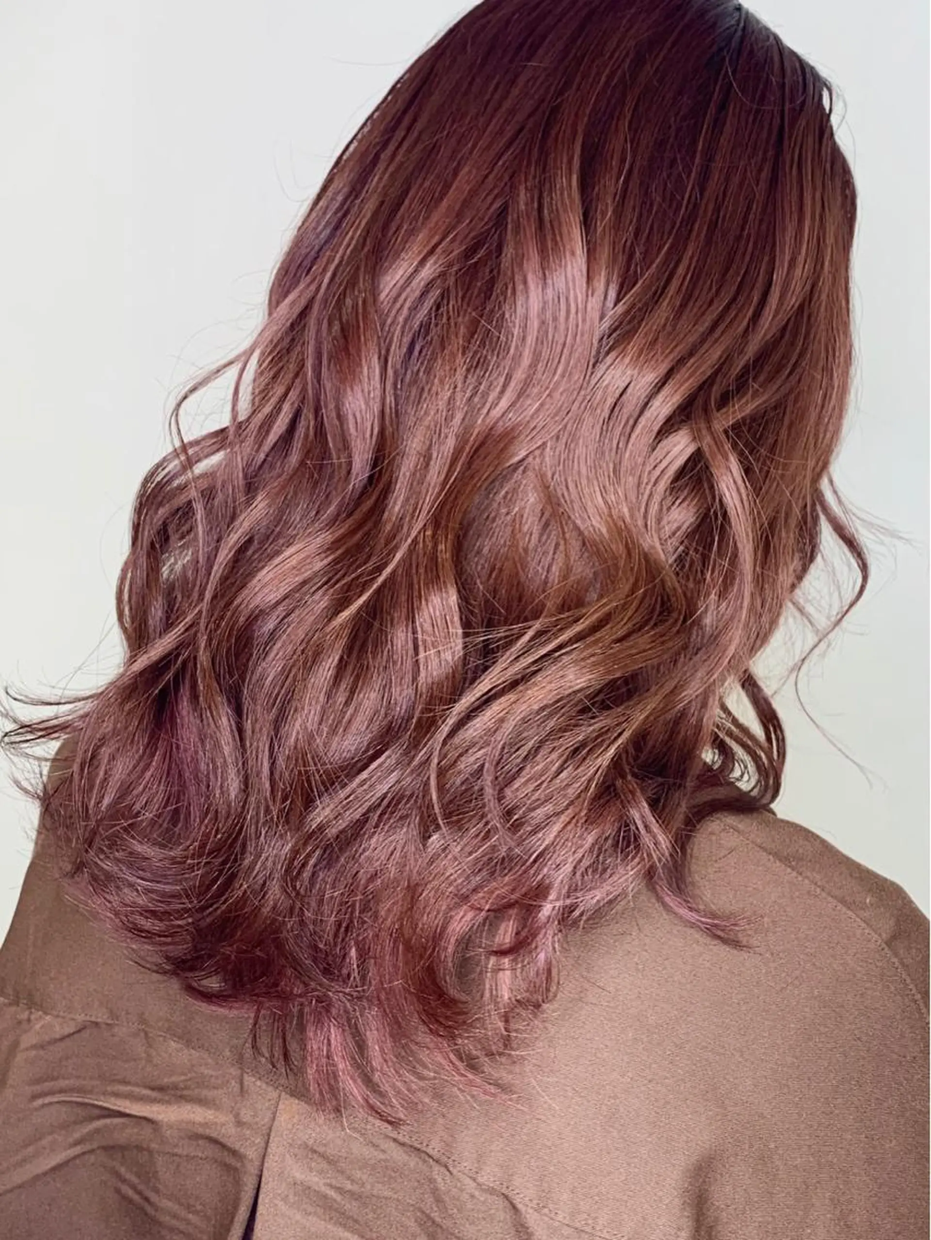 セミロング 🫧艶髪カラー🫧 森本くるみのヘアスタイル