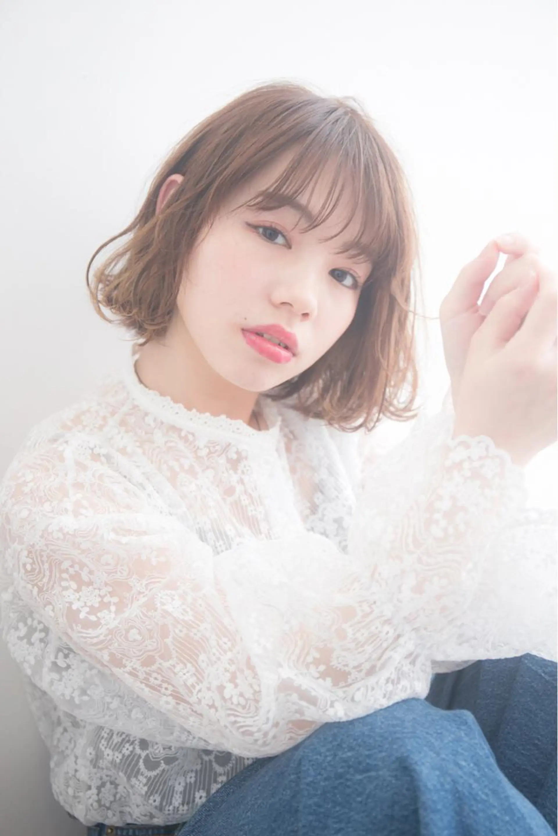 ショート パーマ 羽田 ひろむのヘアスタイル