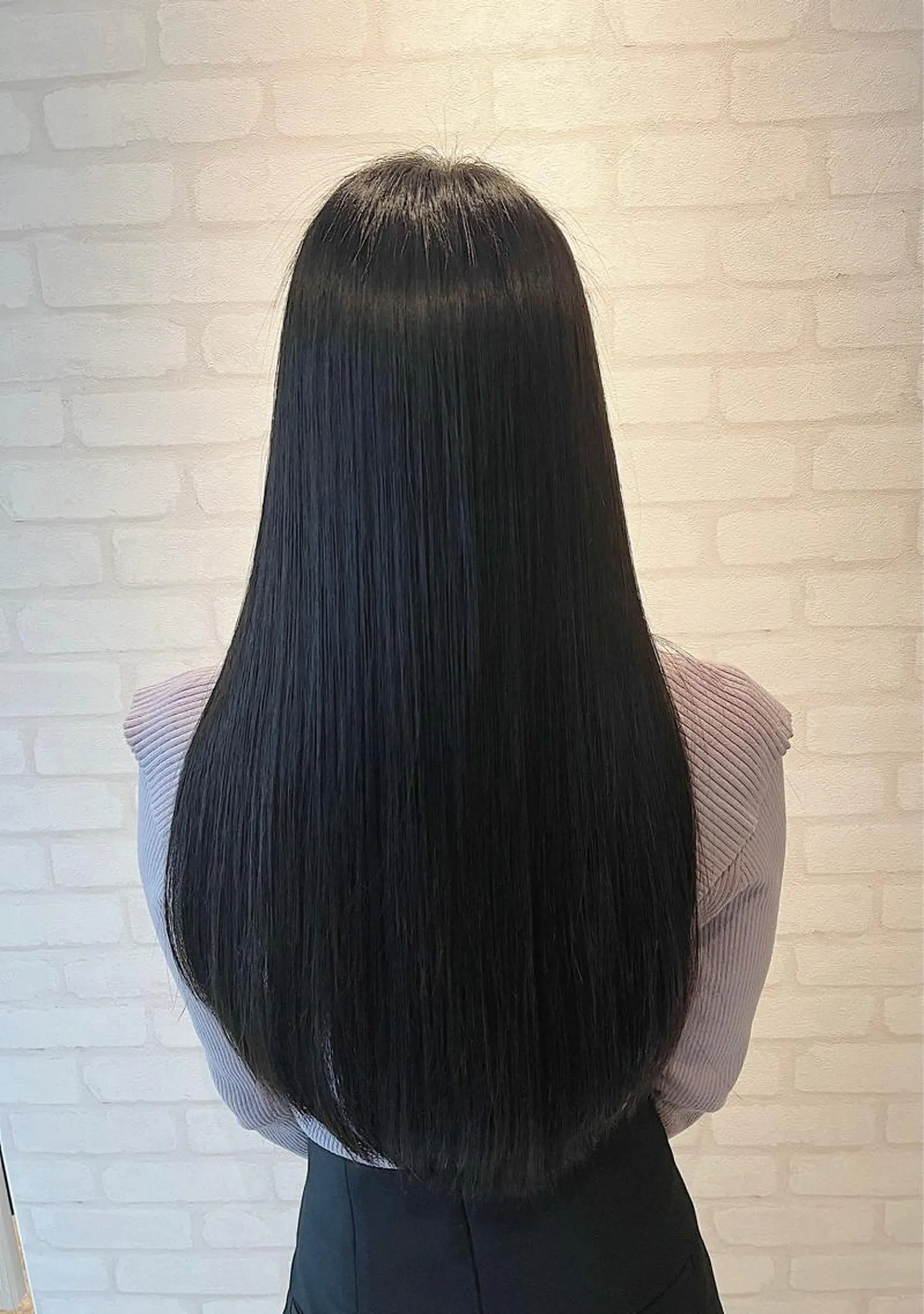 ロング カラー 黒髪 ロング トリートメント 縮毛矯正 トリートメント HIYOSHI　✂︎ 艶髪職人のヘアスタイル