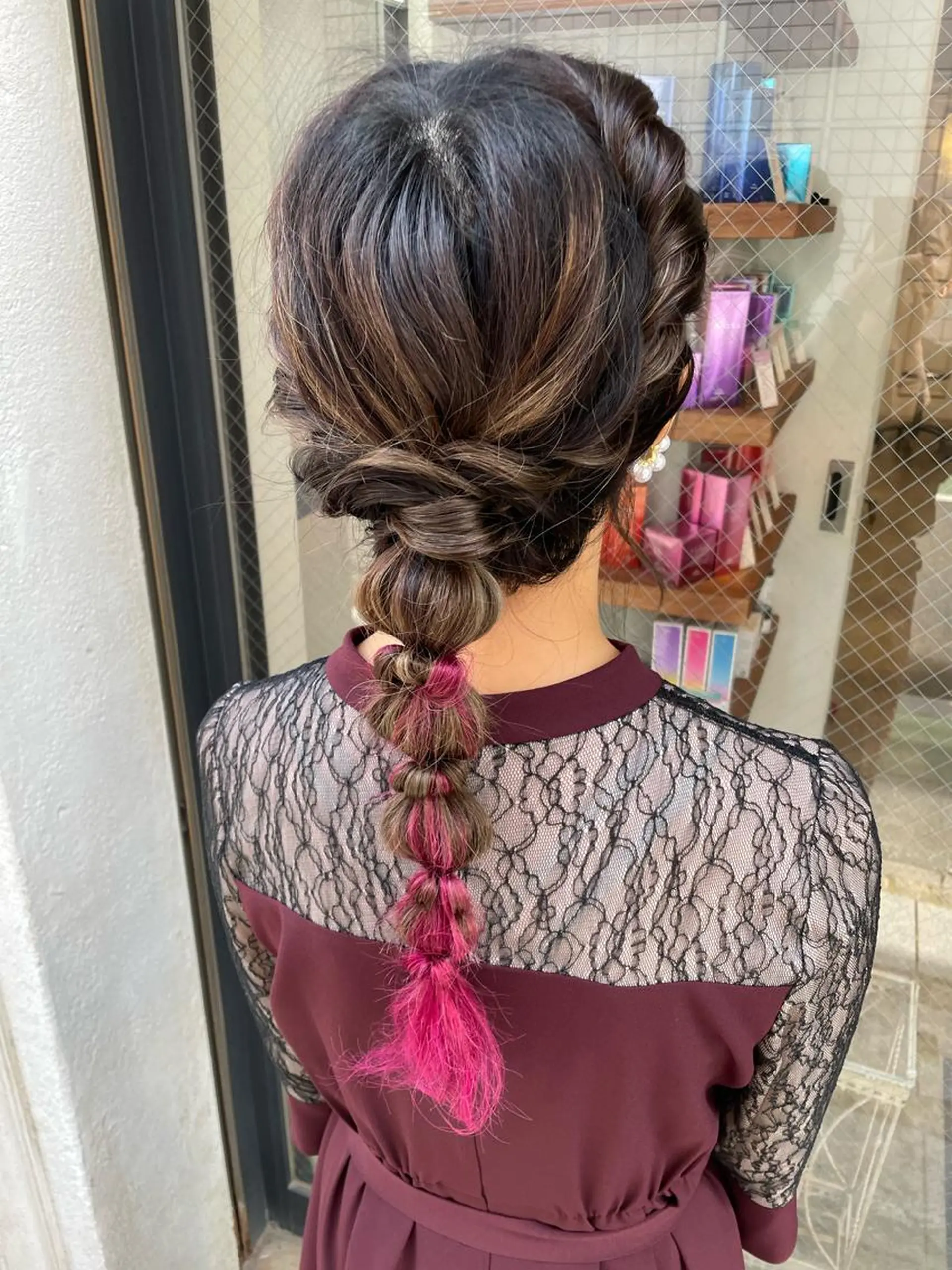 セミロング 卒業式のヘアスタイル ゆい .🎀のヘアスタイル