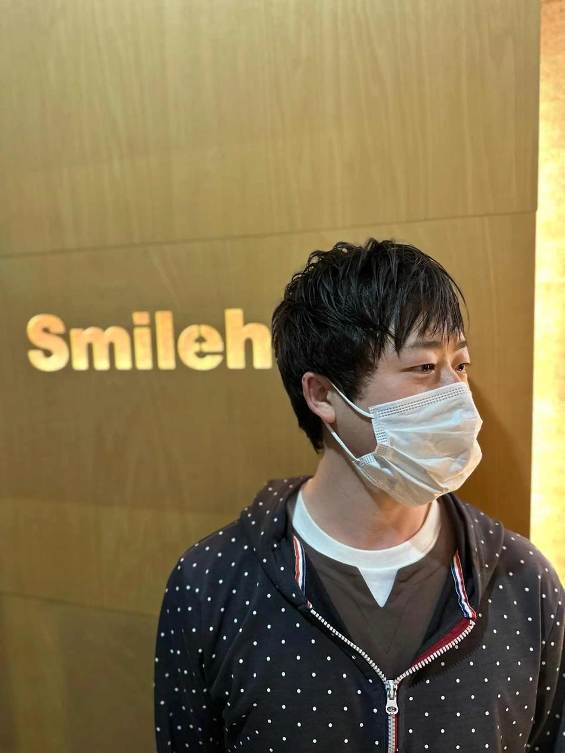 ミディアム メンズ メンズカットNo,1 小池 魔裟斗のヘアスタイル