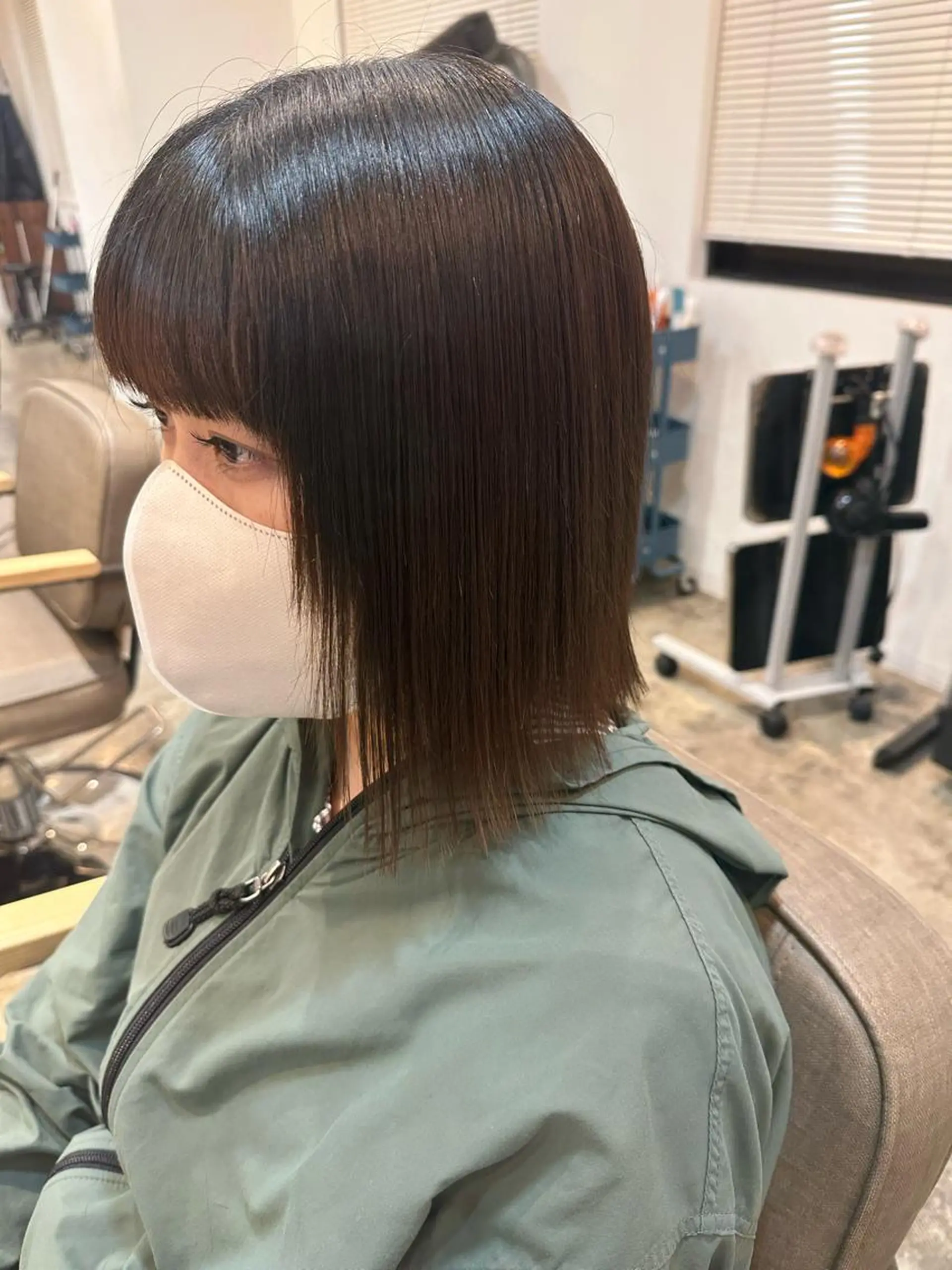 ミディアム ボブ 外ハネヘア ボブ特化美容師 /荒井悠葵のヘアスタイル