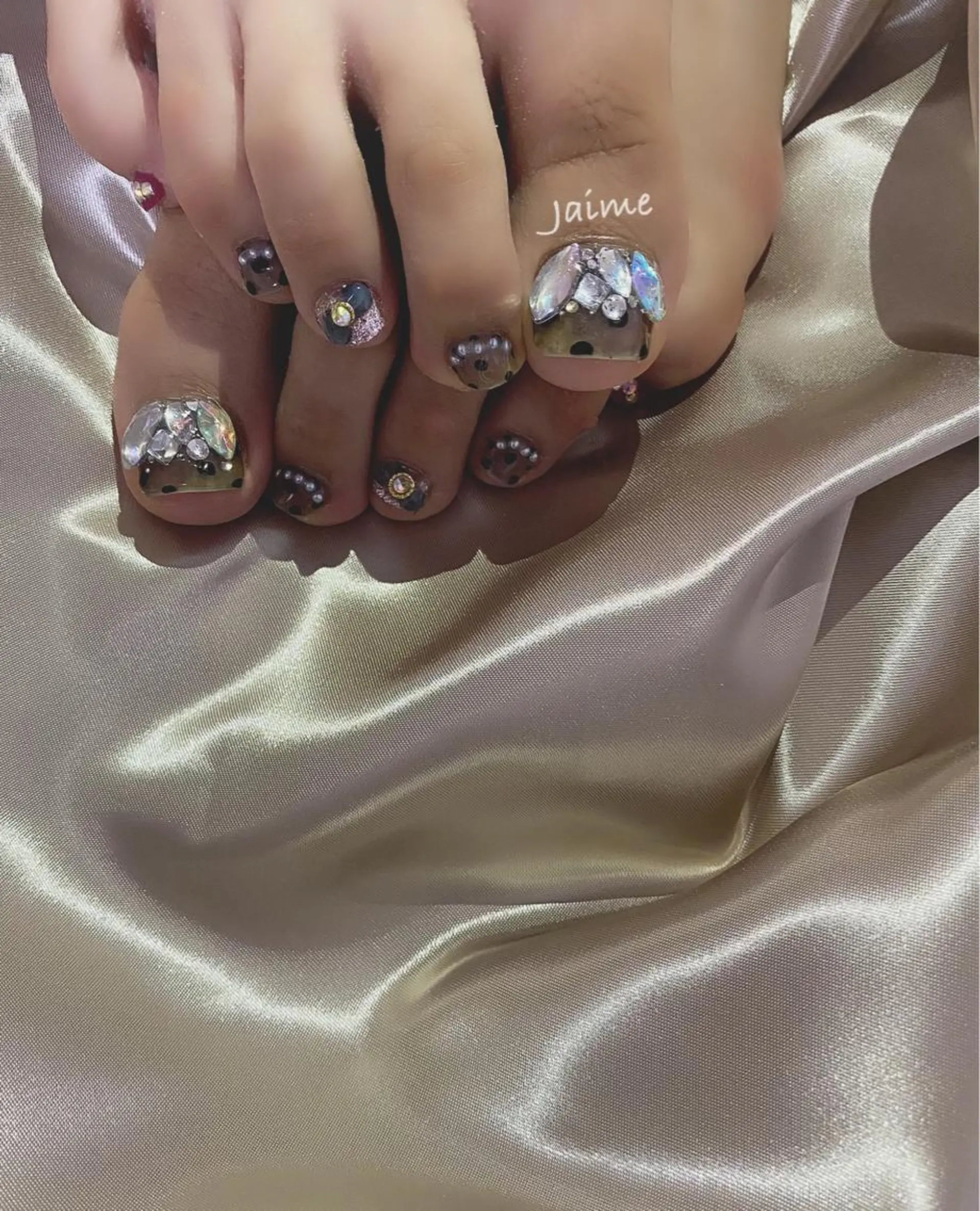 ネイル フットネイル Jaime Yuiのネイルデザイン