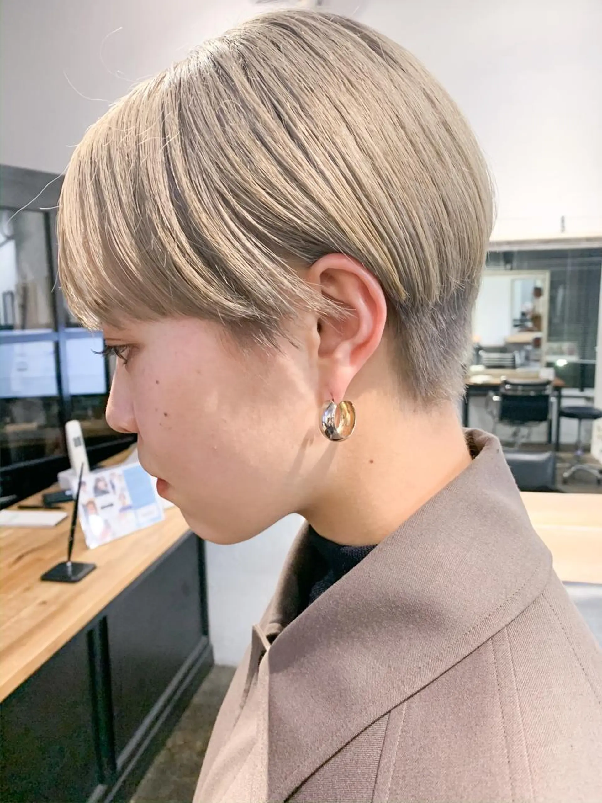 ショート カラー ブリーチ ケアブリーチ デザインカラー ダブルカラー ハイライトカラー chill所属・topstylist fukudaのその他イメージ