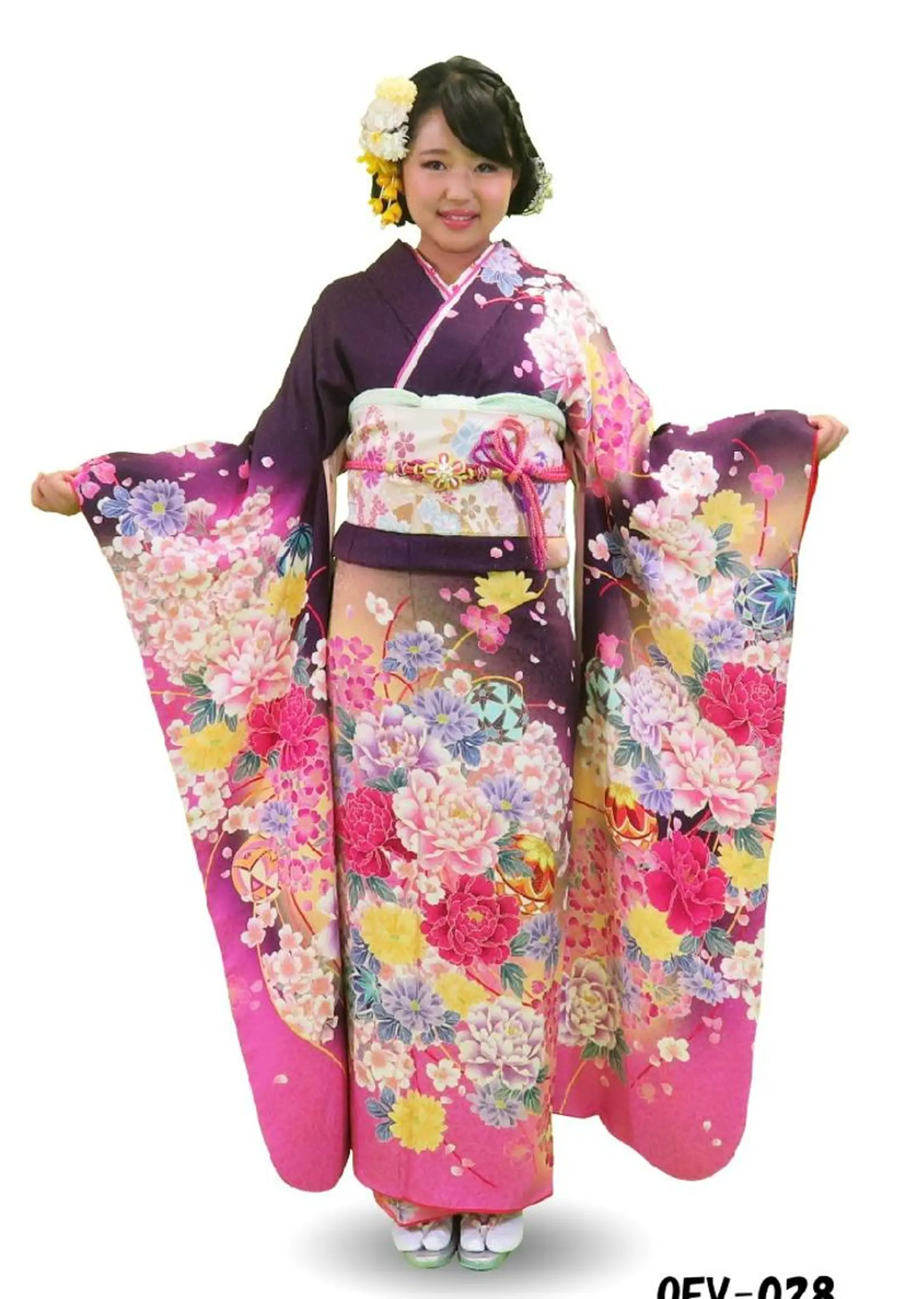 セミロング ヘアアレンジ Hair&Make  Delight*のヘアスタイル