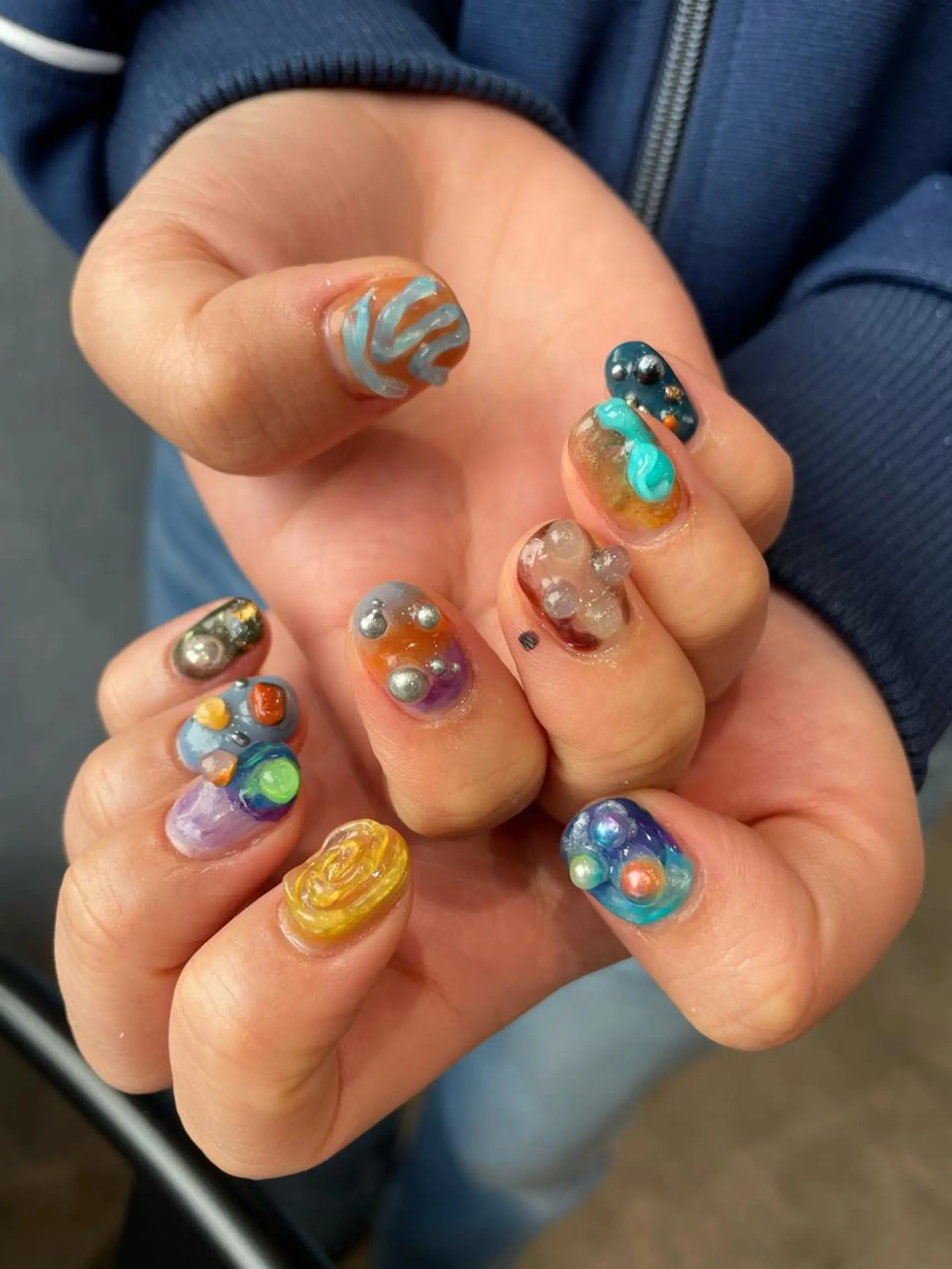 ネイル ハンドネイル ナチュラル透明感🌱 小山美樹子のヘアスタイル