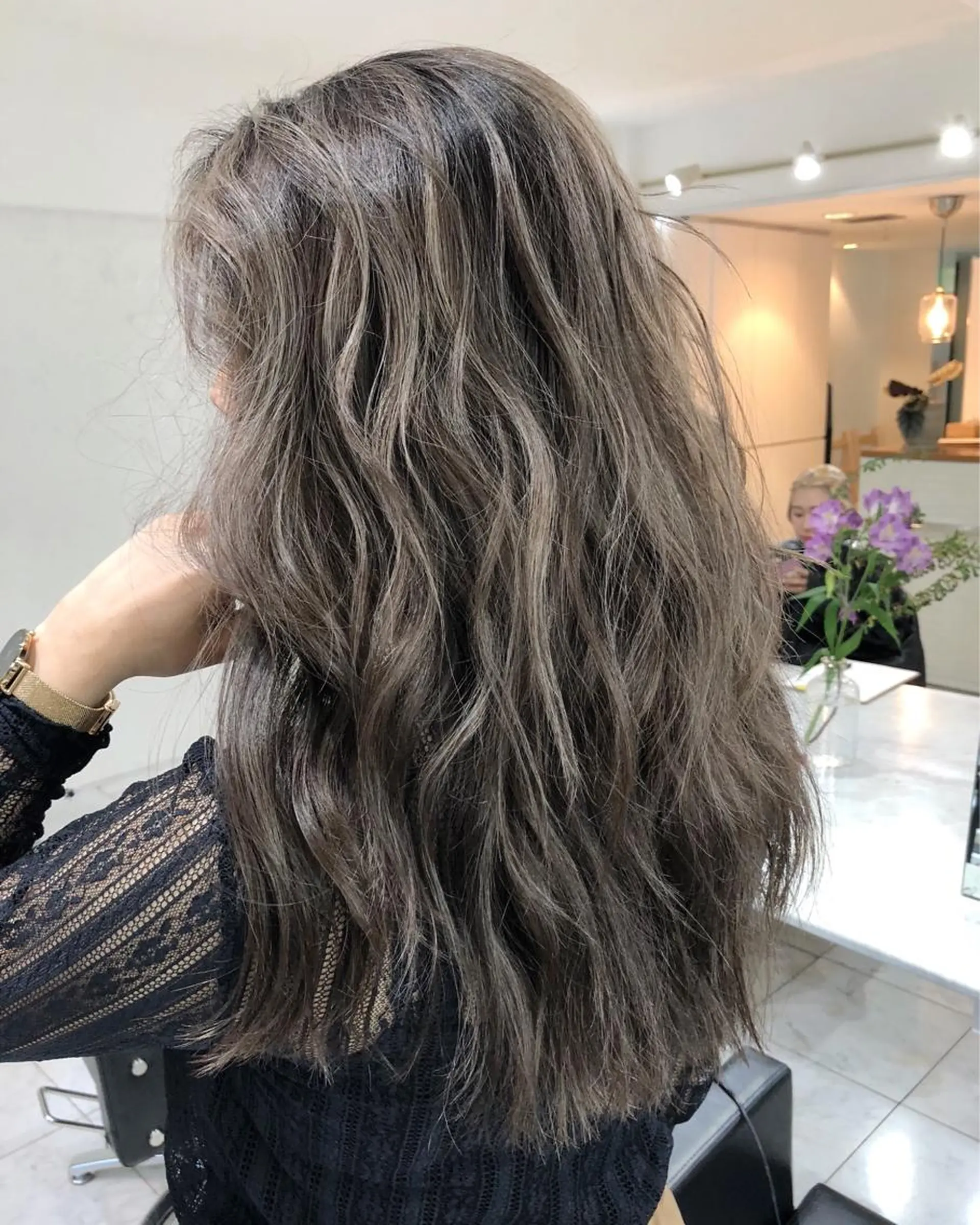 カラー レイヤーカット BLend 渋谷のヘアスタイル