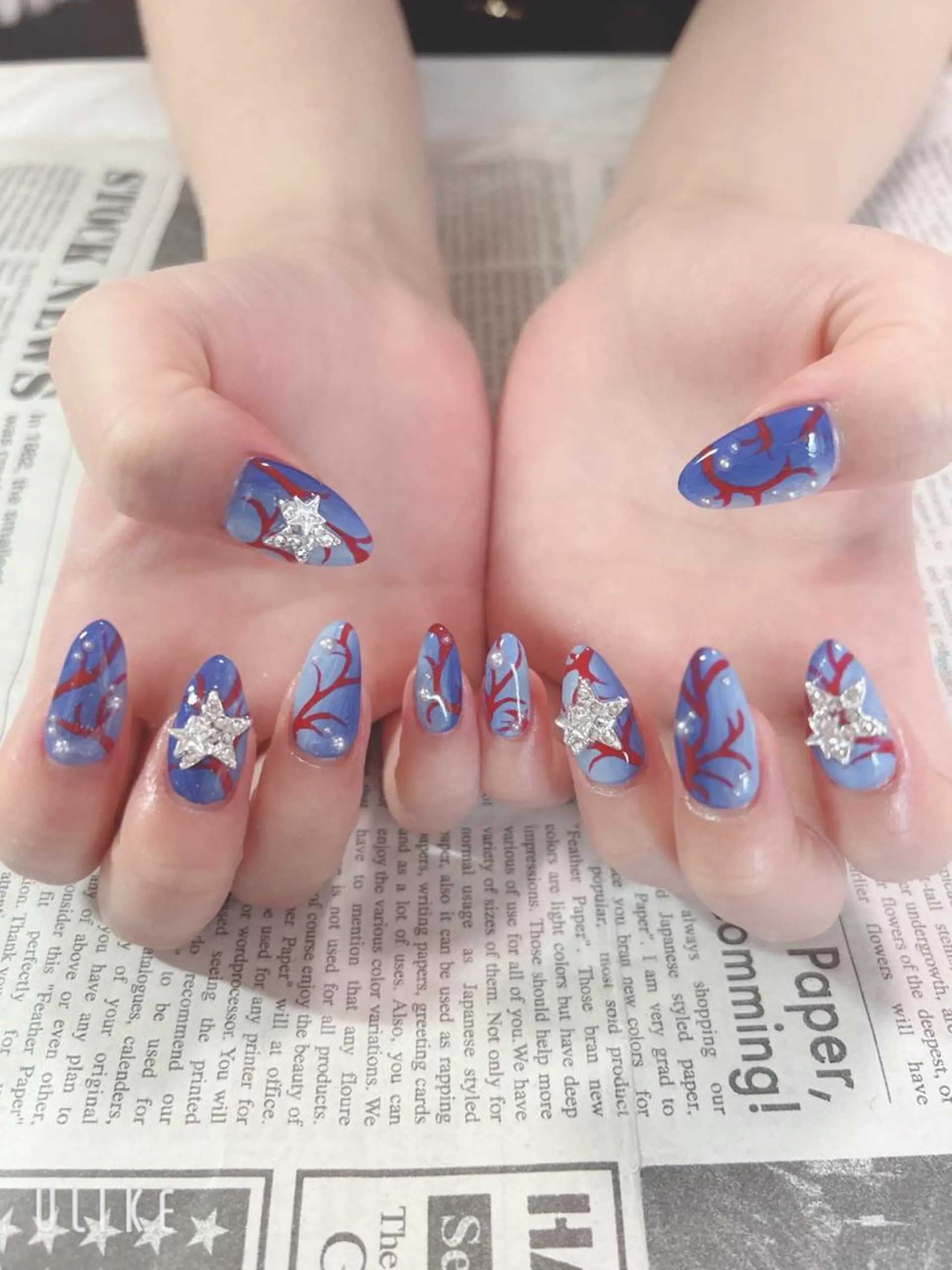 ネイル 持ち込み ハンドネイル ハンドケア 森山 舞のネイルデザイン