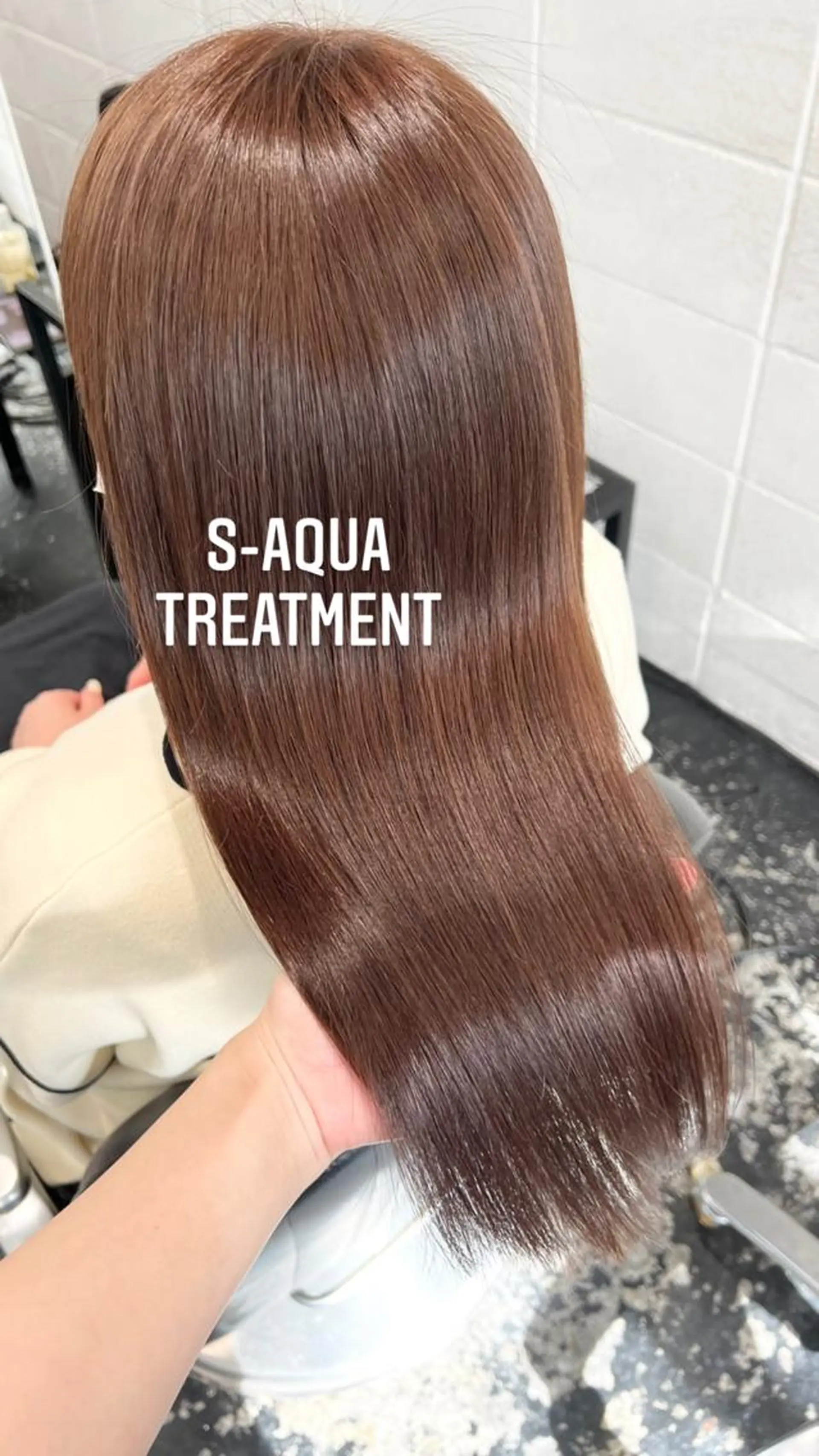 ミディアム カラー ヘアアレンジ HARU//原宿🤍 リピート率NO.1のヘアスタイル