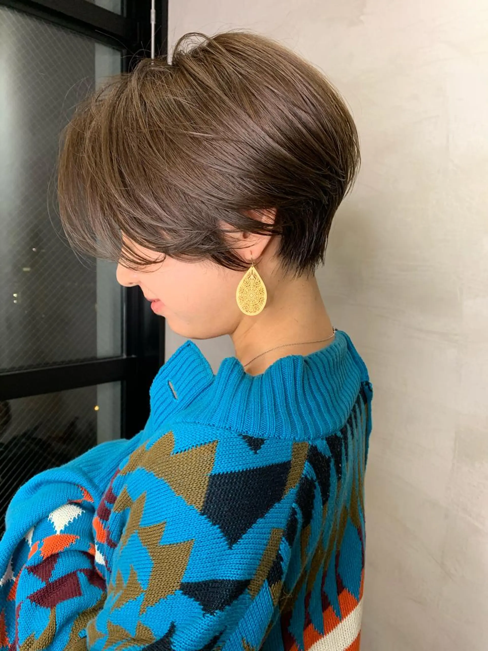 ショート カラー カット ヘアカラー トリートメント 🉐レイヤー/塩見 弘樹🉐渋谷のヘアスタイル