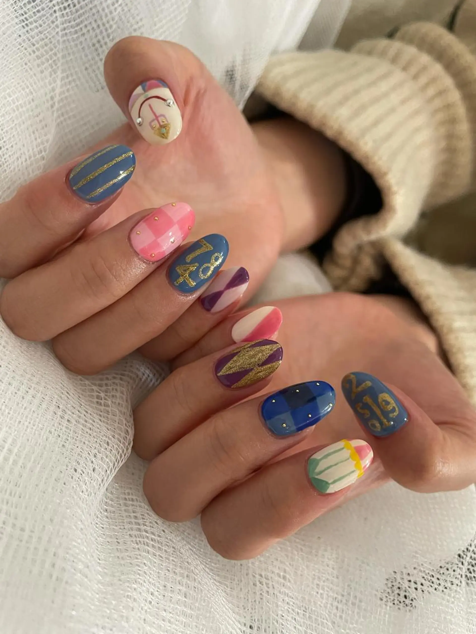 ネイル ハンドネイル うにゃねいる🌷 Mayaのネイルデザイン