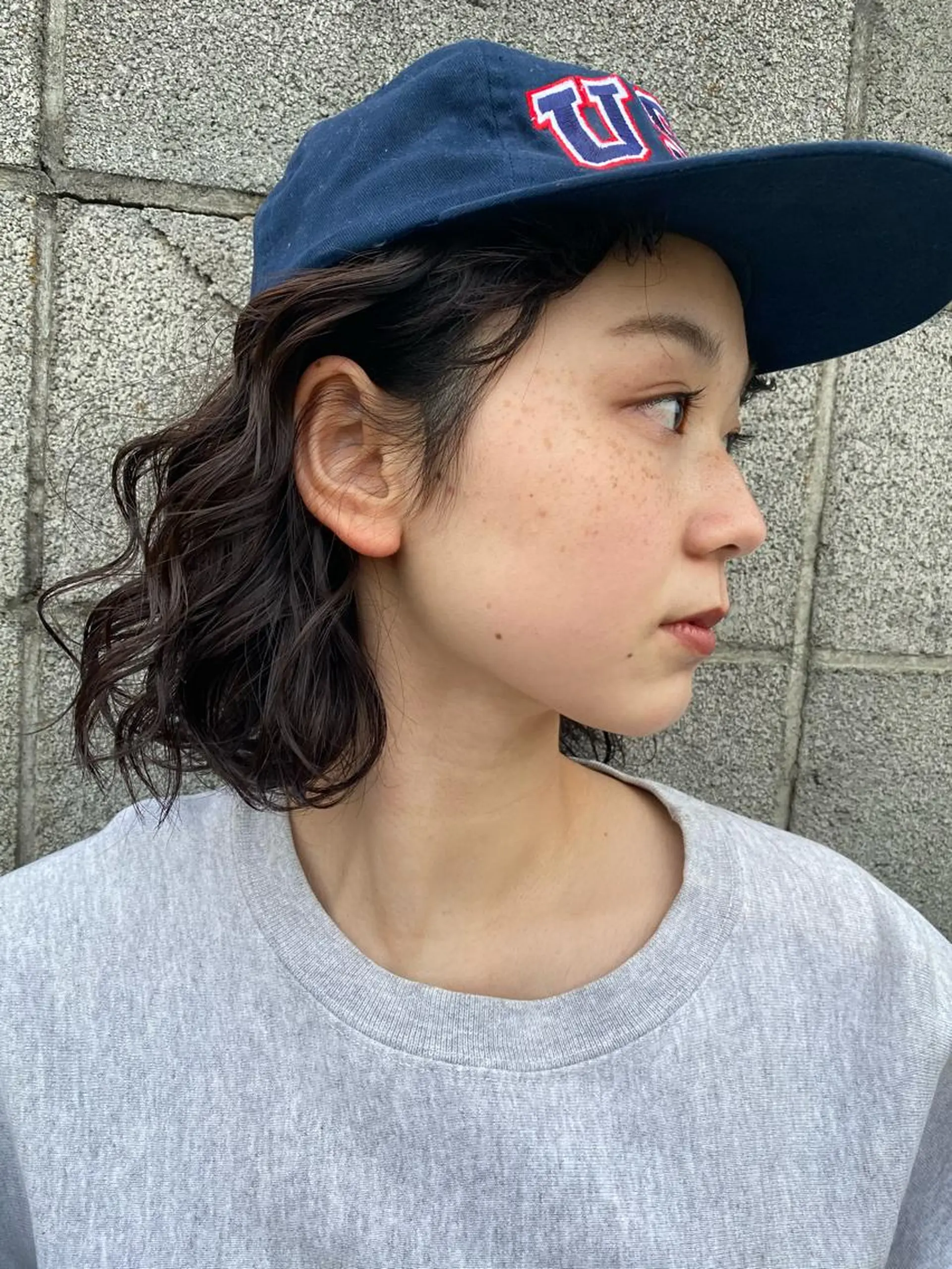 ショート カラー パーマ ヘアアレンジ ヘアカラー パーマ パーマ指名No1 /namiのヘアスタイル